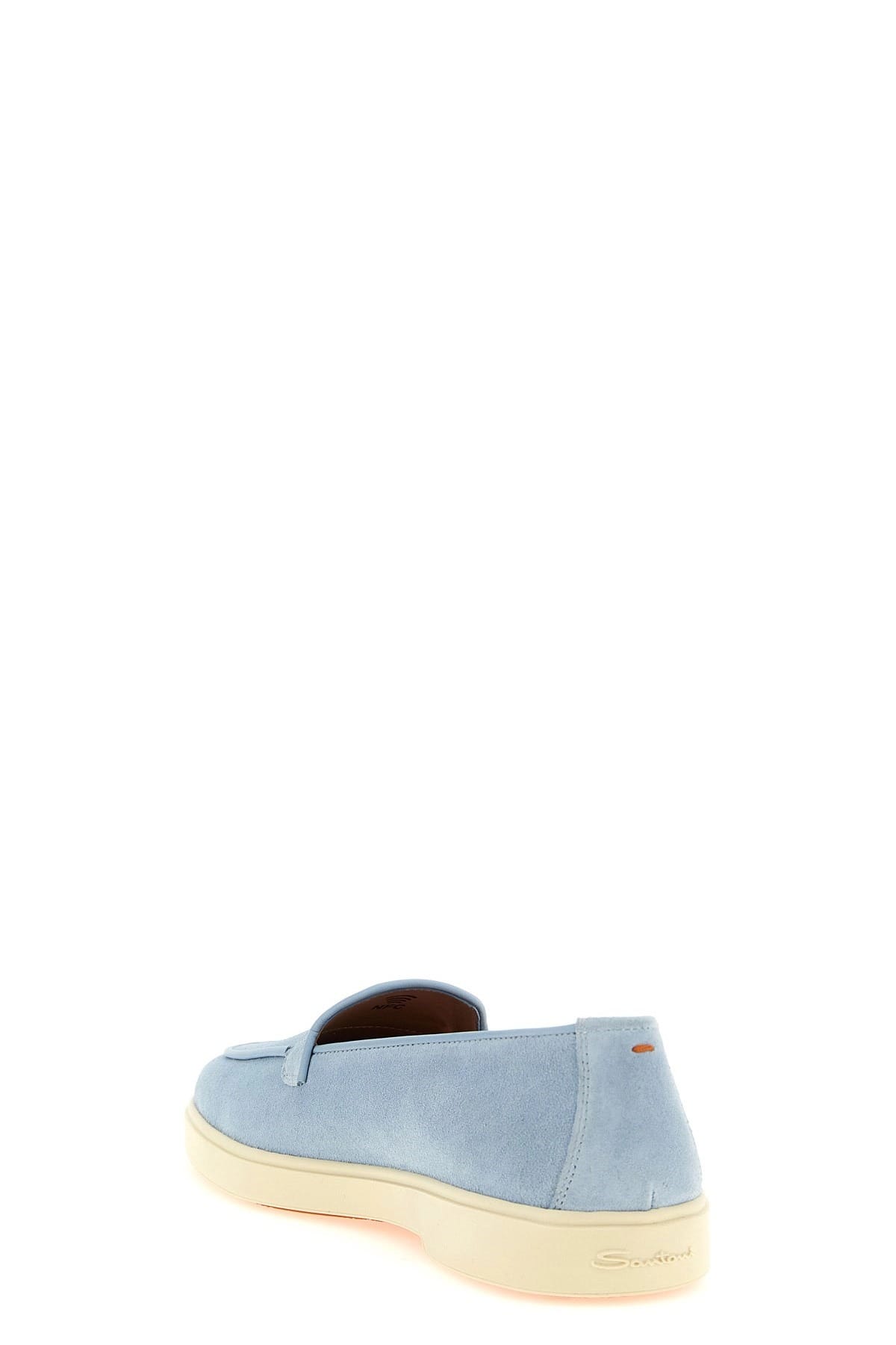 Santoni Santoni Light Blue Debora Loafers