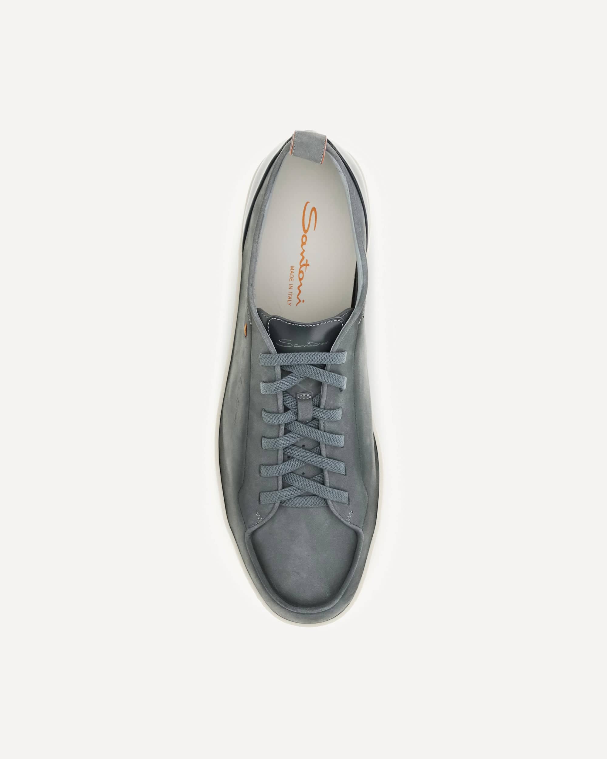 サントーニ（Santoni） イタリア製スニーカー グレー UK9 Santoni Montecarlo Sneakers | Sendegaro JP