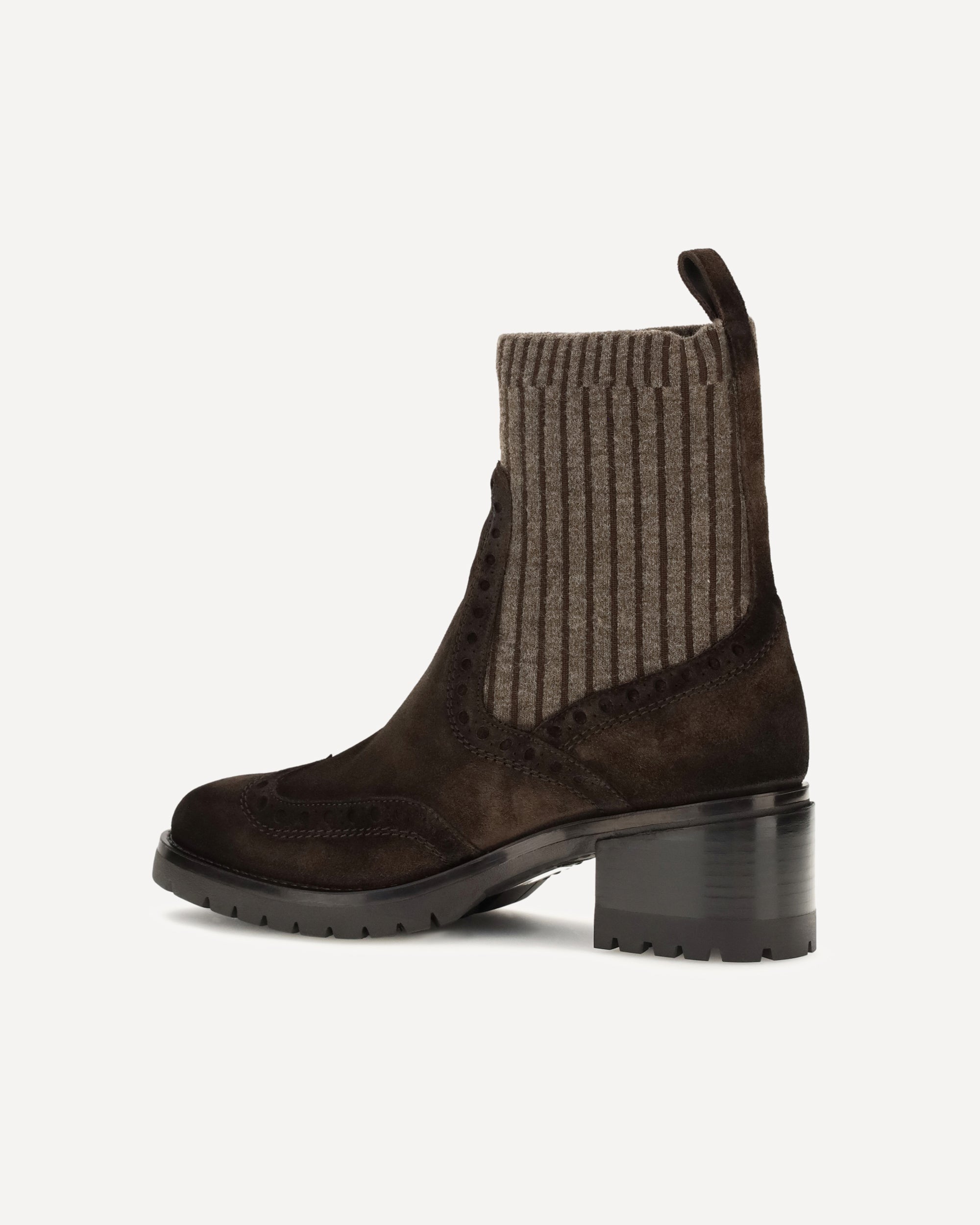 Santoni Suede Ferret Boots
