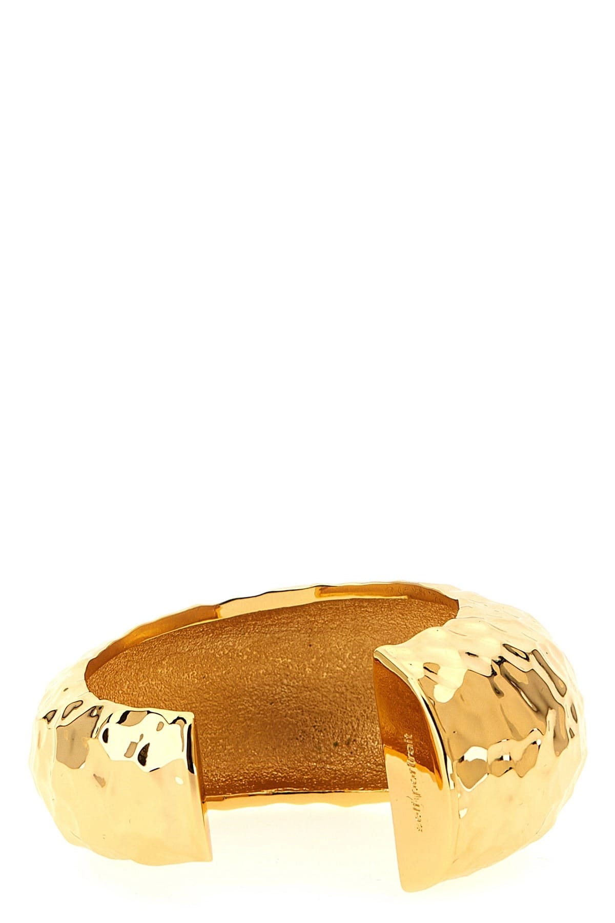 Self-Portrait Self-Portrait Hammered Gold Cuff Bracelet