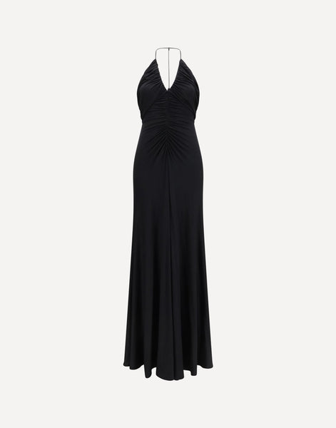 Self-Portrait Jersey Halter Maxi Dress | Sendegaro FR