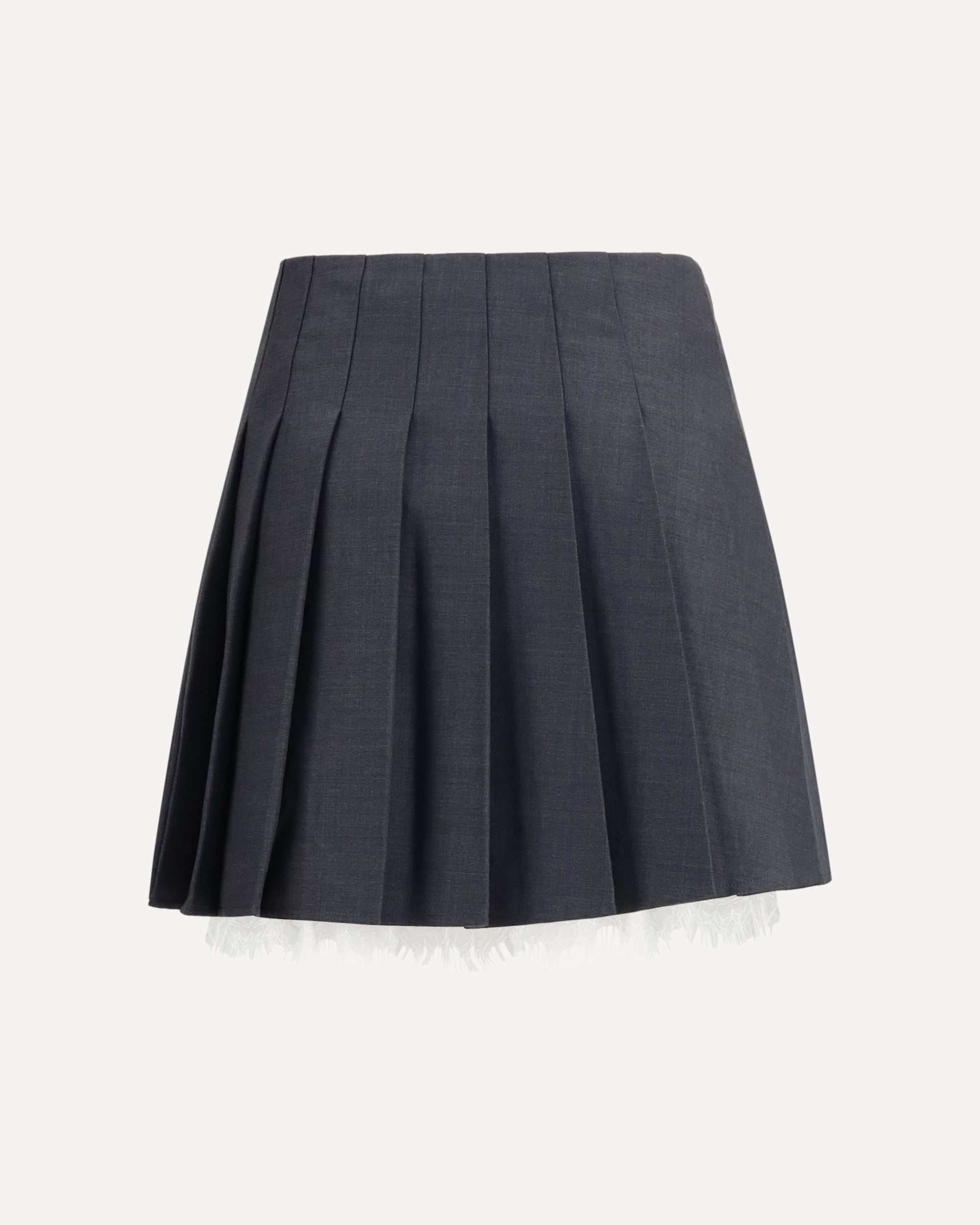 Self-Portrait Pleated Mini Skirt - alternate view