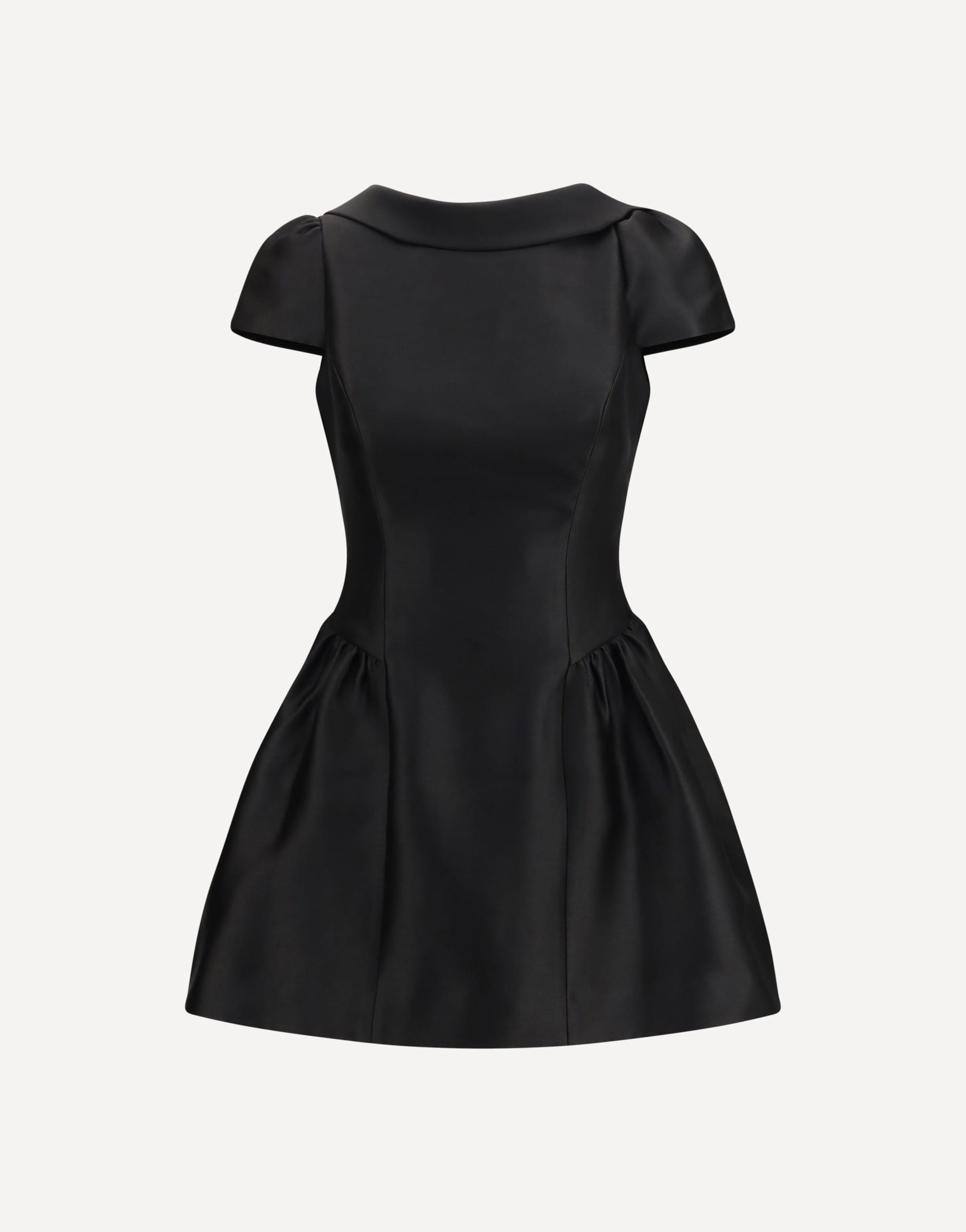 Self-Portrait Self-Portrait Short Taffeta Dress With Collar