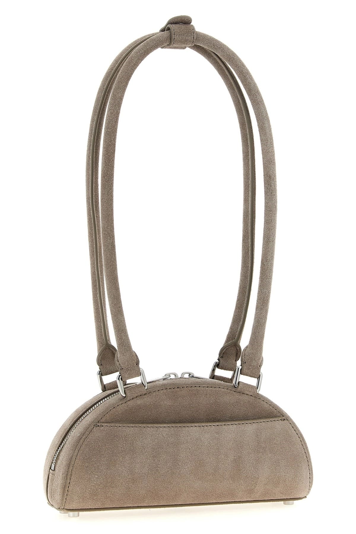 Self-Portrait Self-Portrait Suede Mini Charm Shoulder Bag