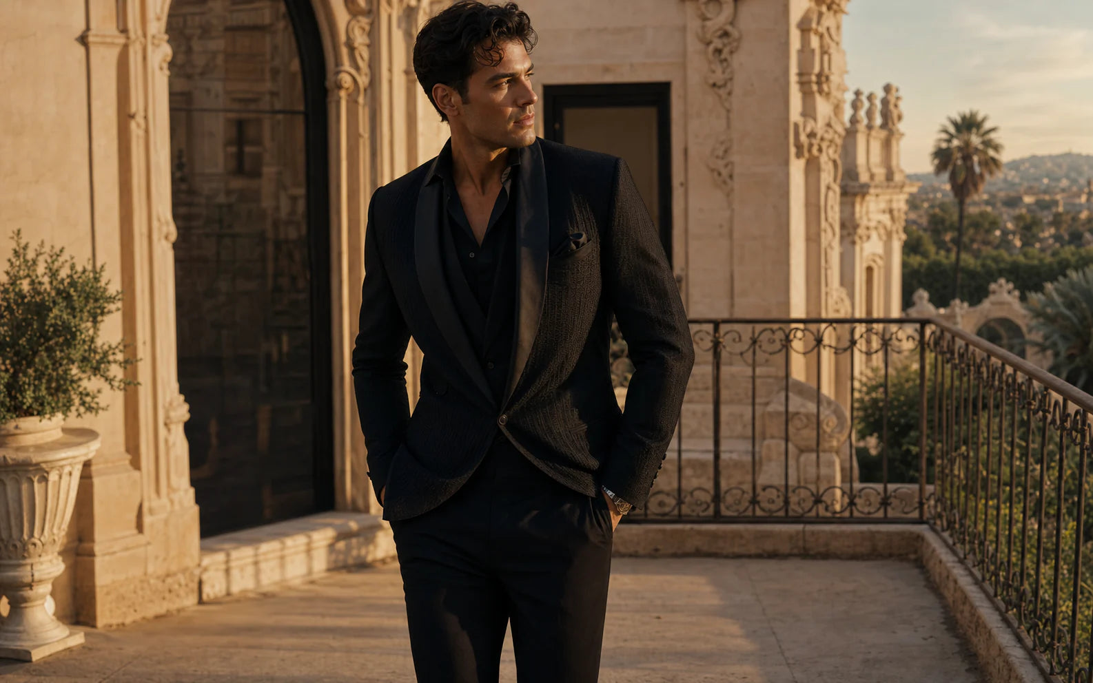 Dolce and Gabbana men luxury fashion navigation image