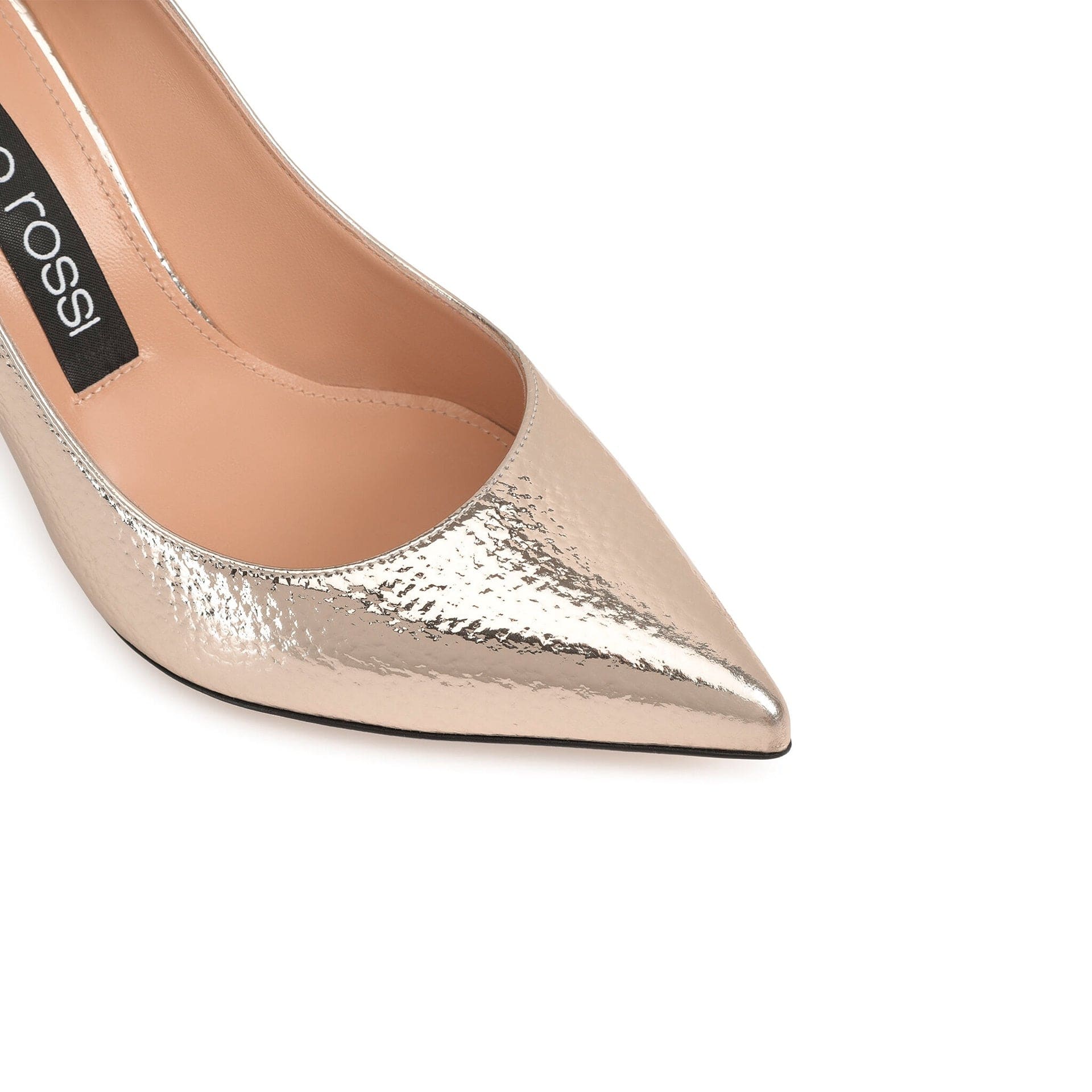 Sergio Rossi Godiva 090 pumps van crack-spiegelleer