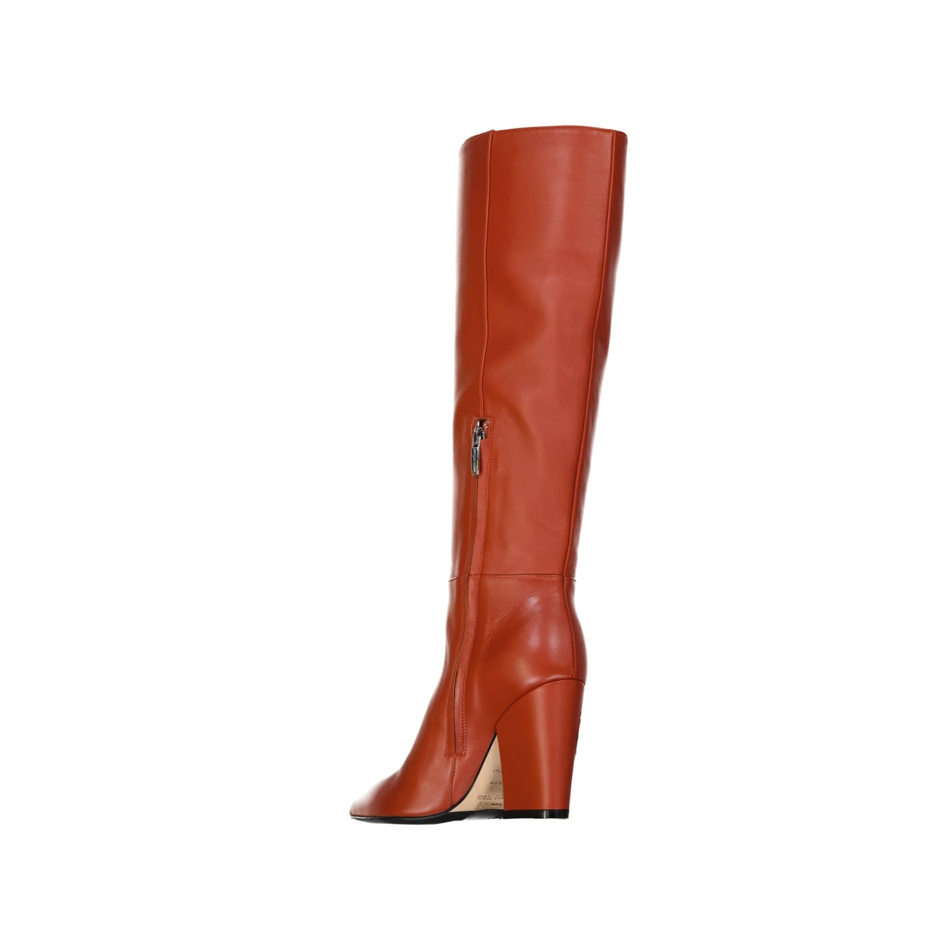 Sergio Rossi Leather Pointed Toe Heel Boots