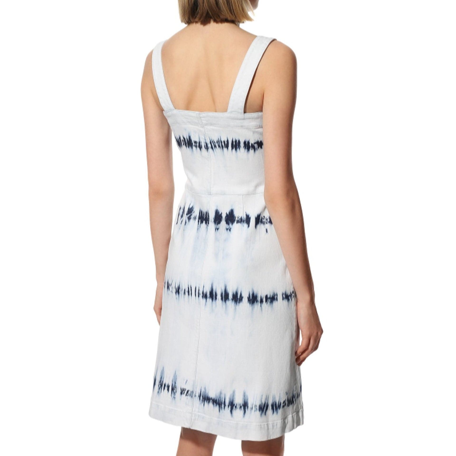 Stella McCartney Button-Front Denim Midi Dress