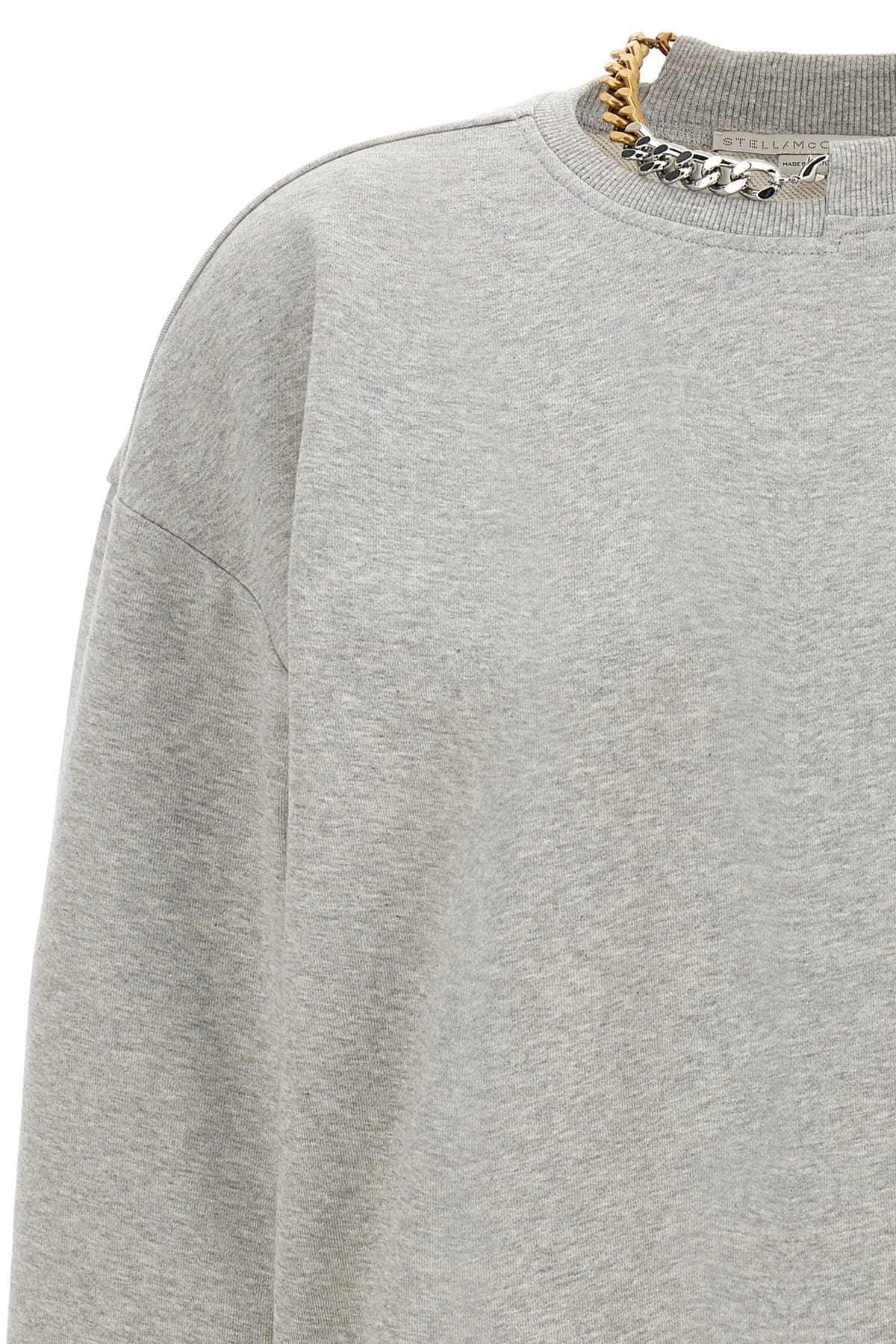 Stella McCartney Stella McCartney Chain Cotton Sweatshirt