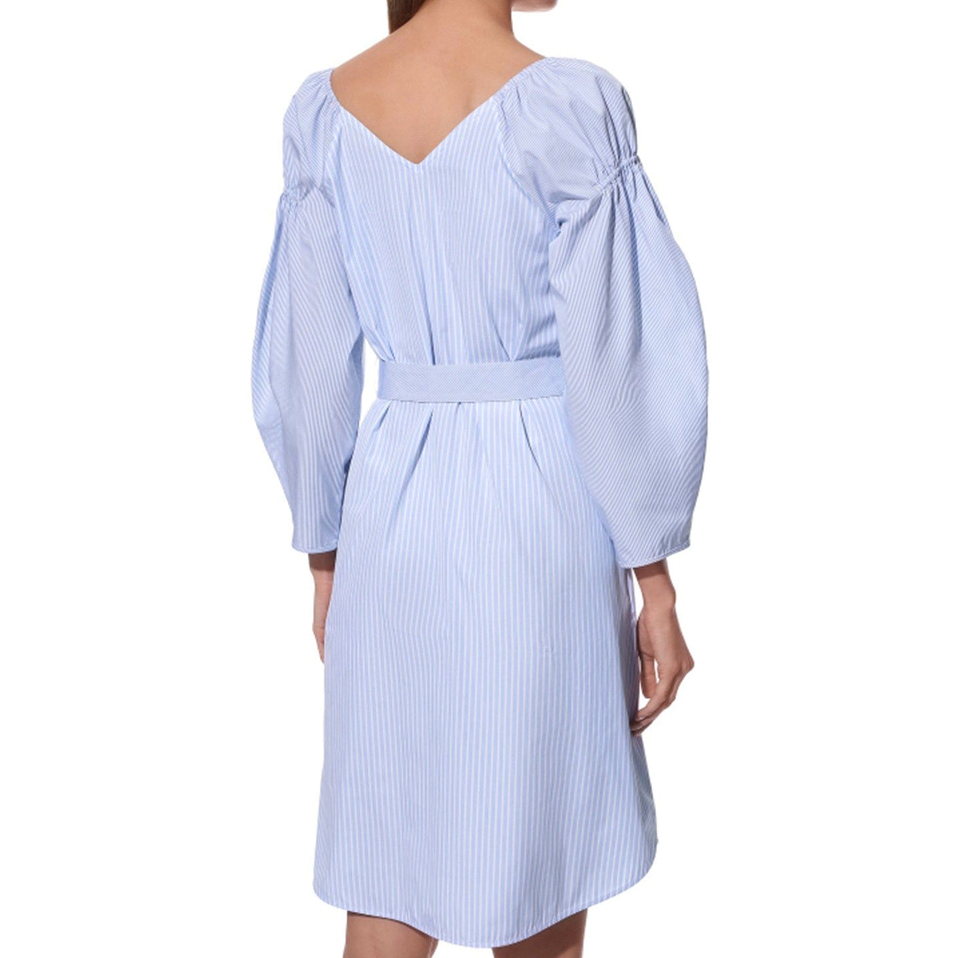 Stella McCartney Cotton V-Neck Long-Sleeve Mini Dress
