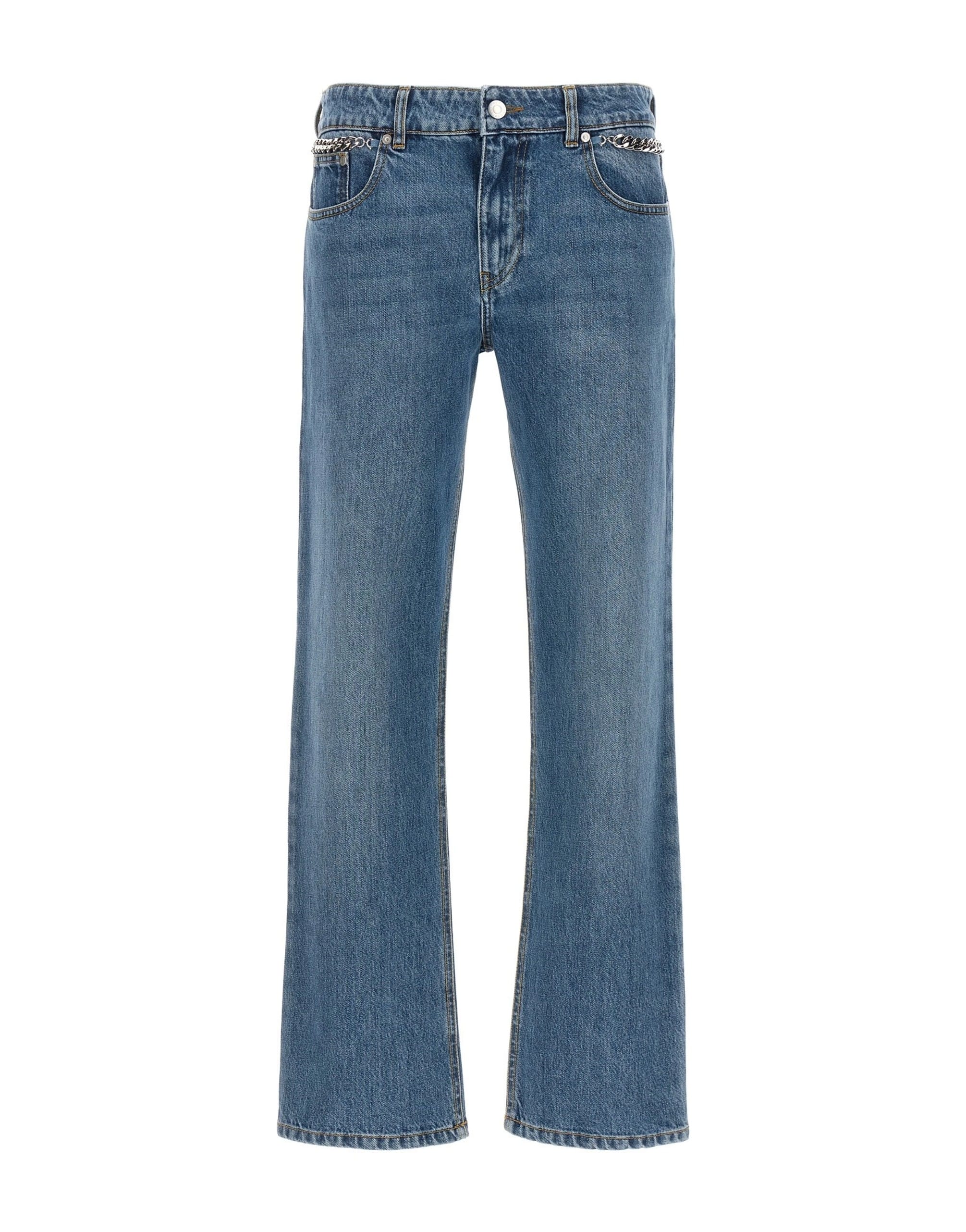 Stella McCartney Stella McCartney Falabella Chain Detail Jeans