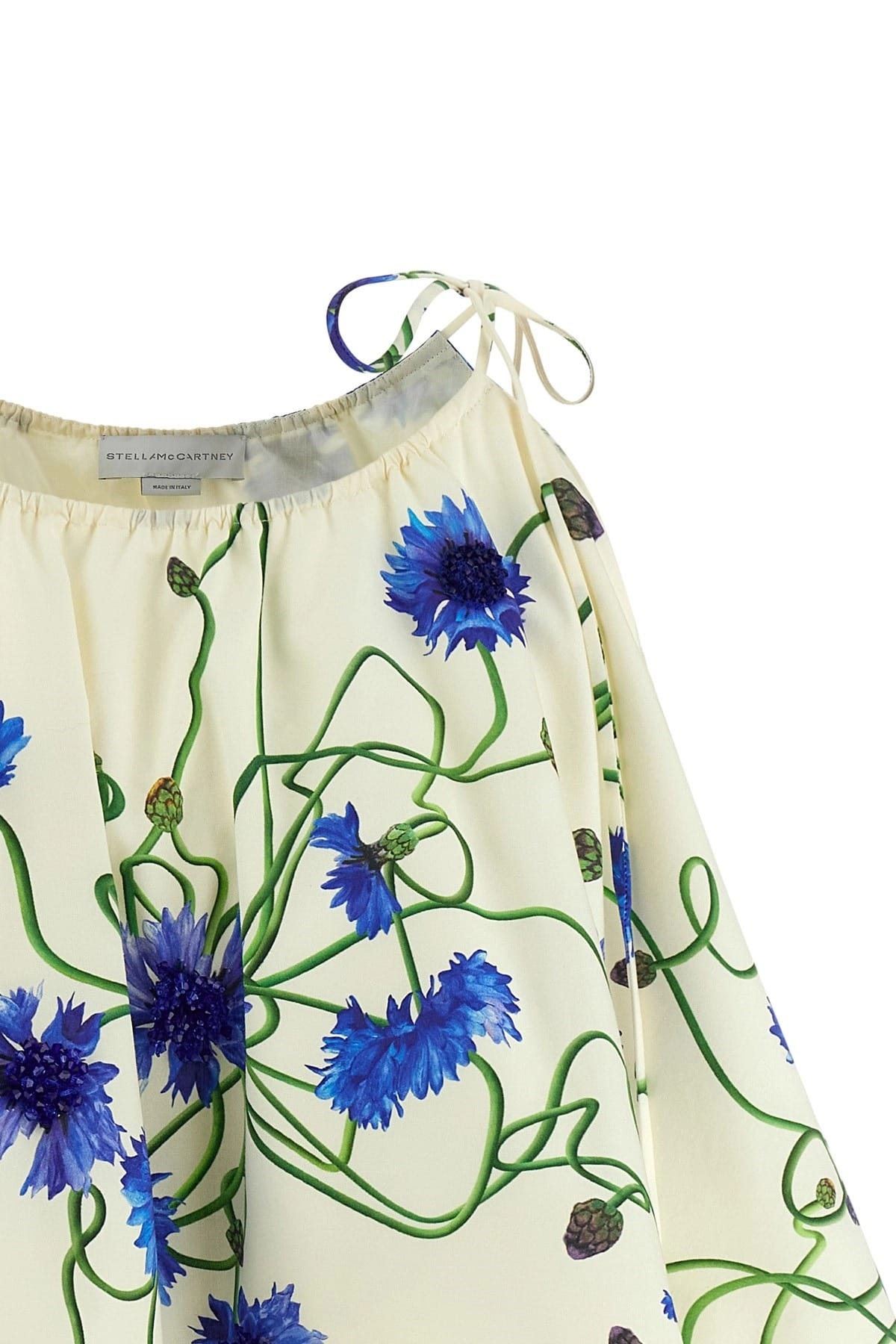 Stella McCartney Stella McCartney Fiordaliso Printed Cotton Top
