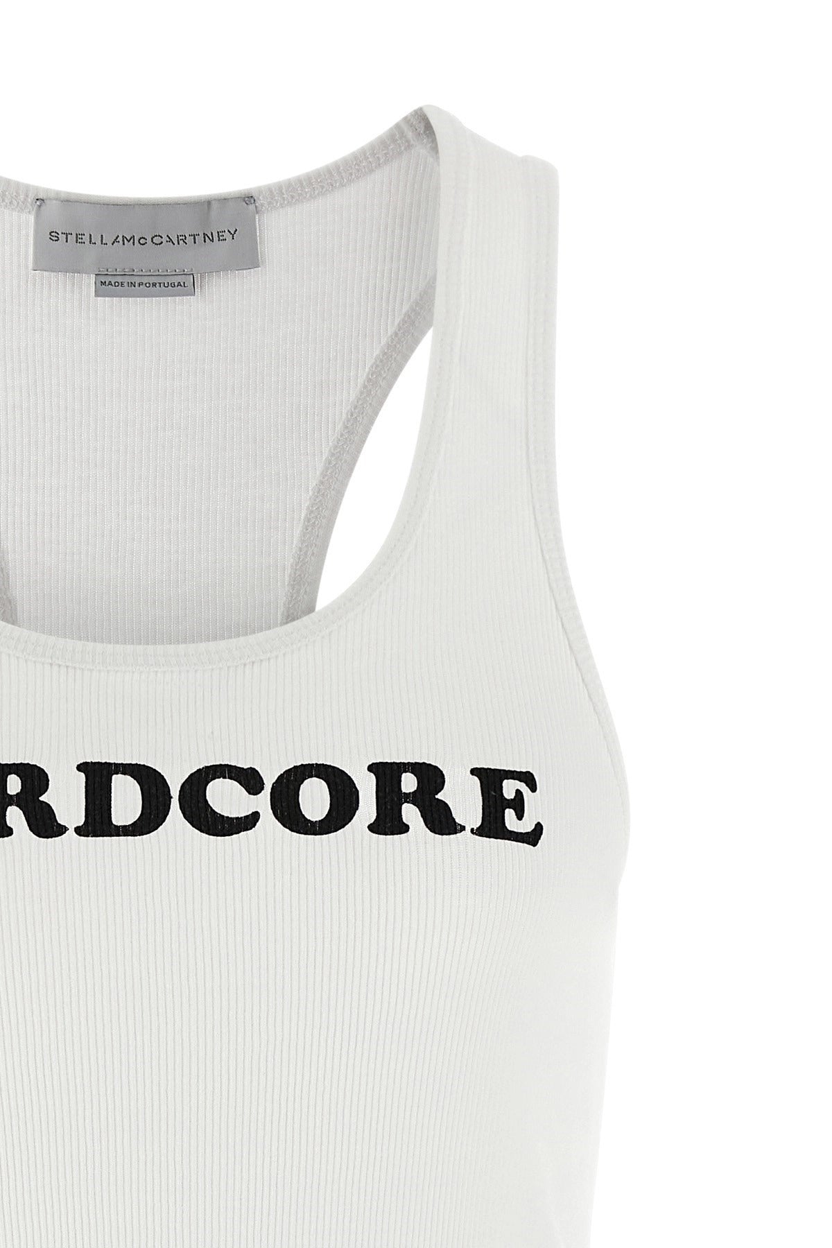 Stella McCartney Hardcore Slogan Sleeveless Top | Sendegaro FR