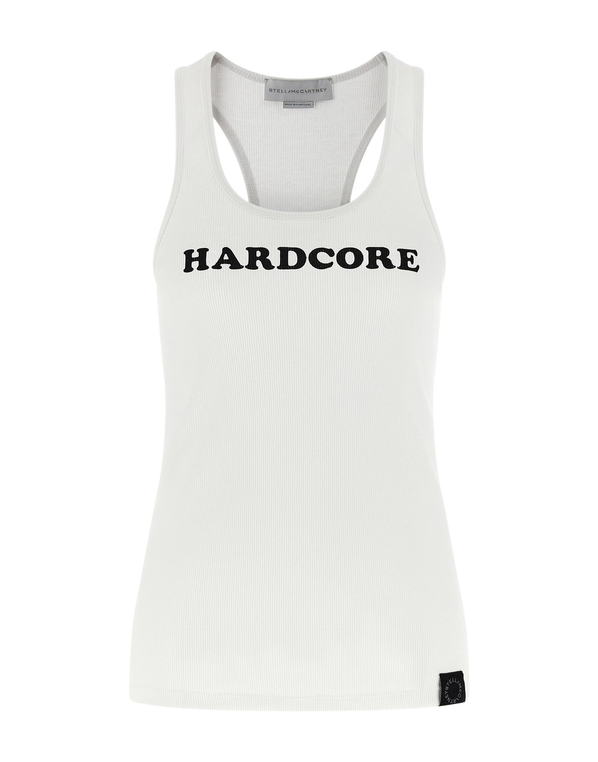 Stella McCartney Hardcore Slogan Sleeveless Top