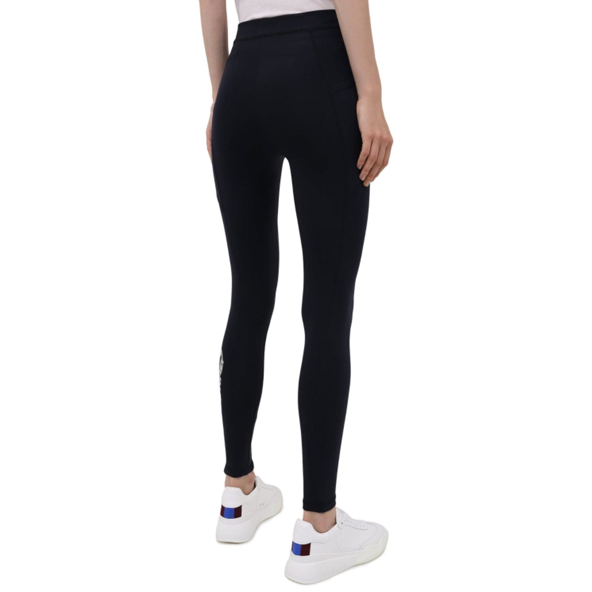 Stella McCartney High-Waist Printed Logo Leggings