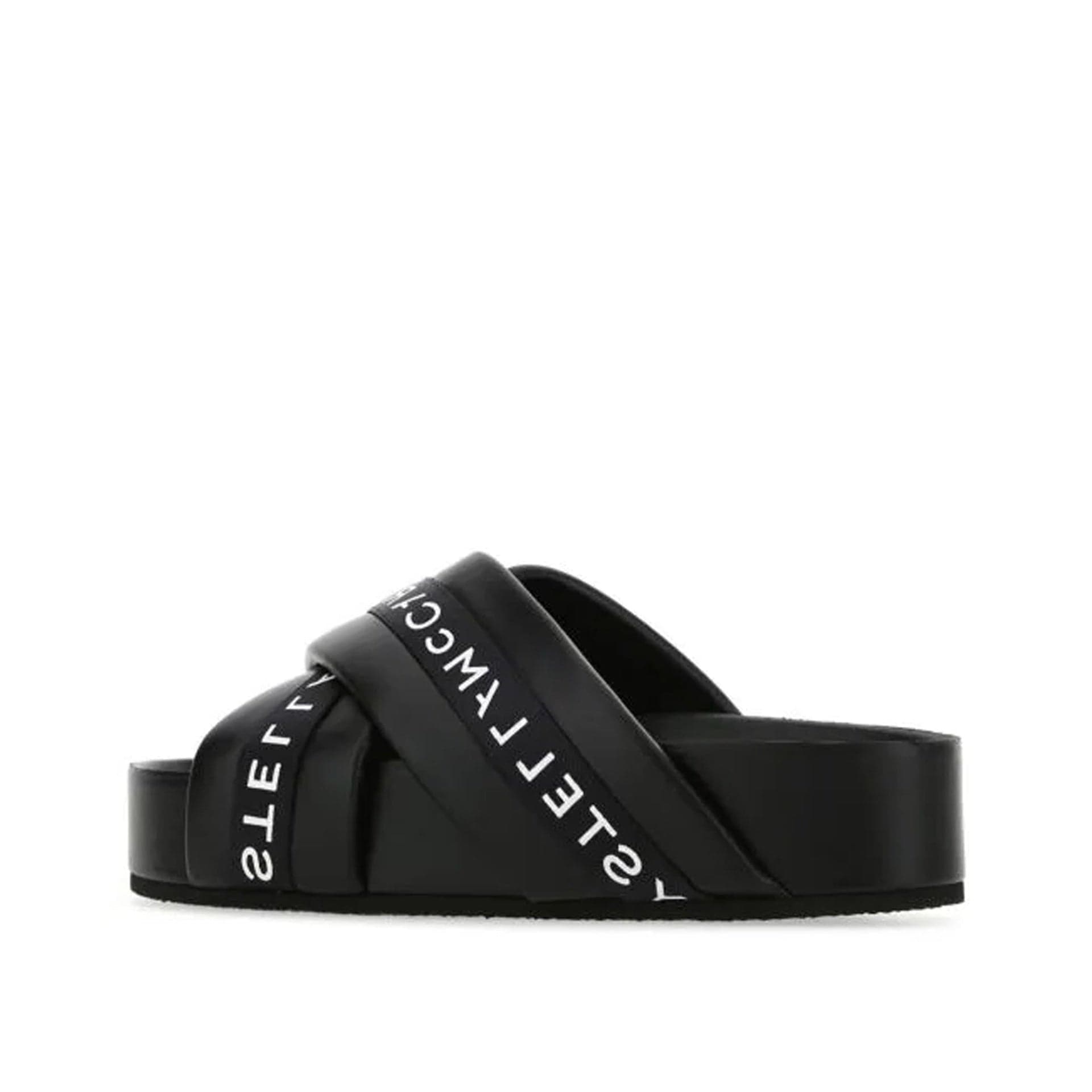 Stella McCartney Logo Slides With Open Toe