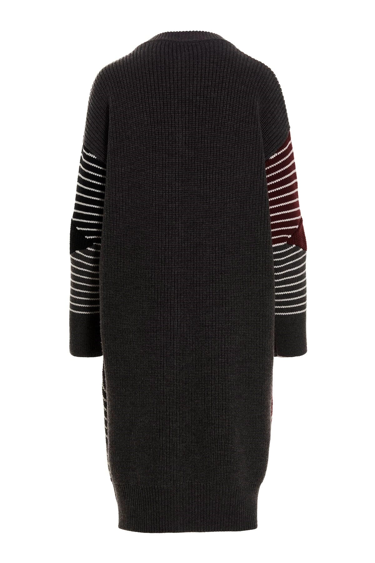 Stella McCartney Multicolor Striped Wool Coat