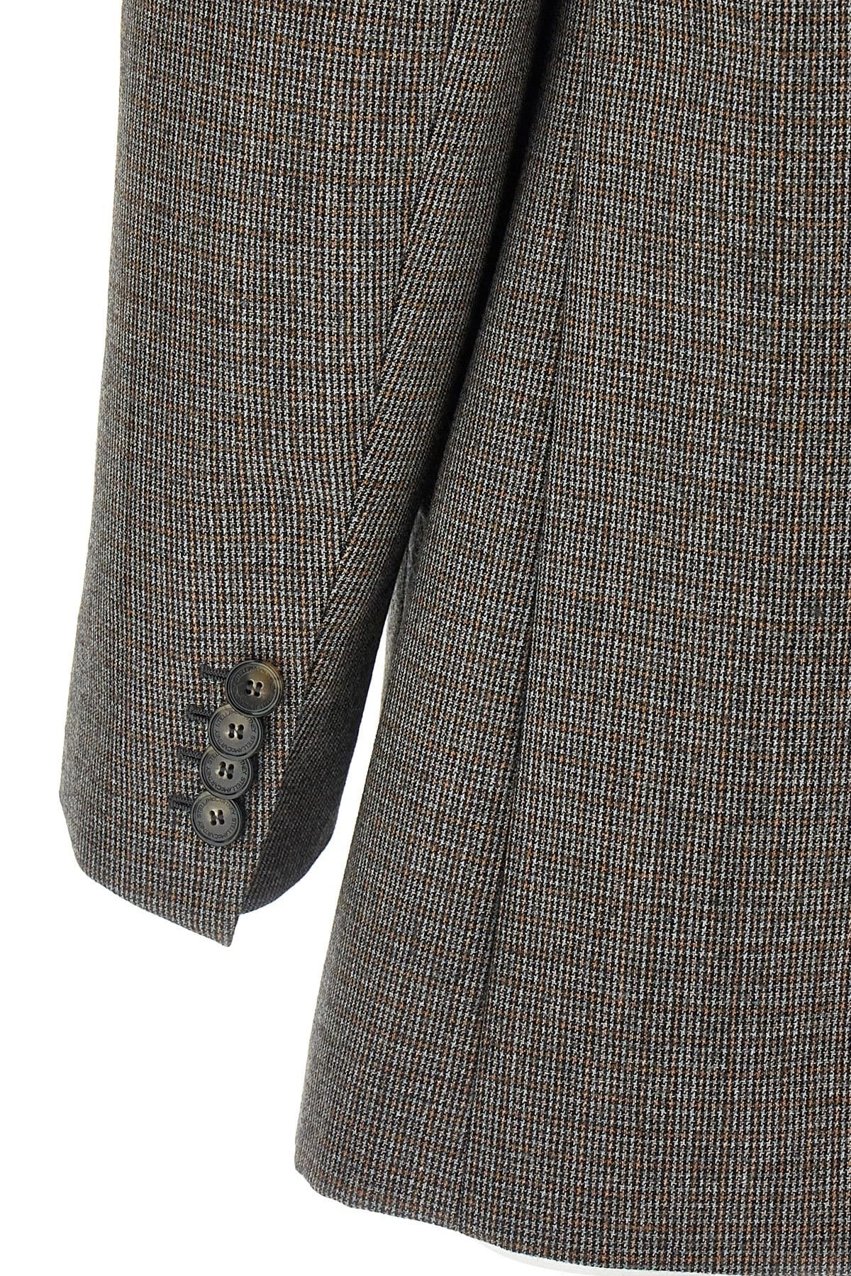 Stella McCartney Stella McCartney Single-Breasted Micro Houndstooth Blazer
