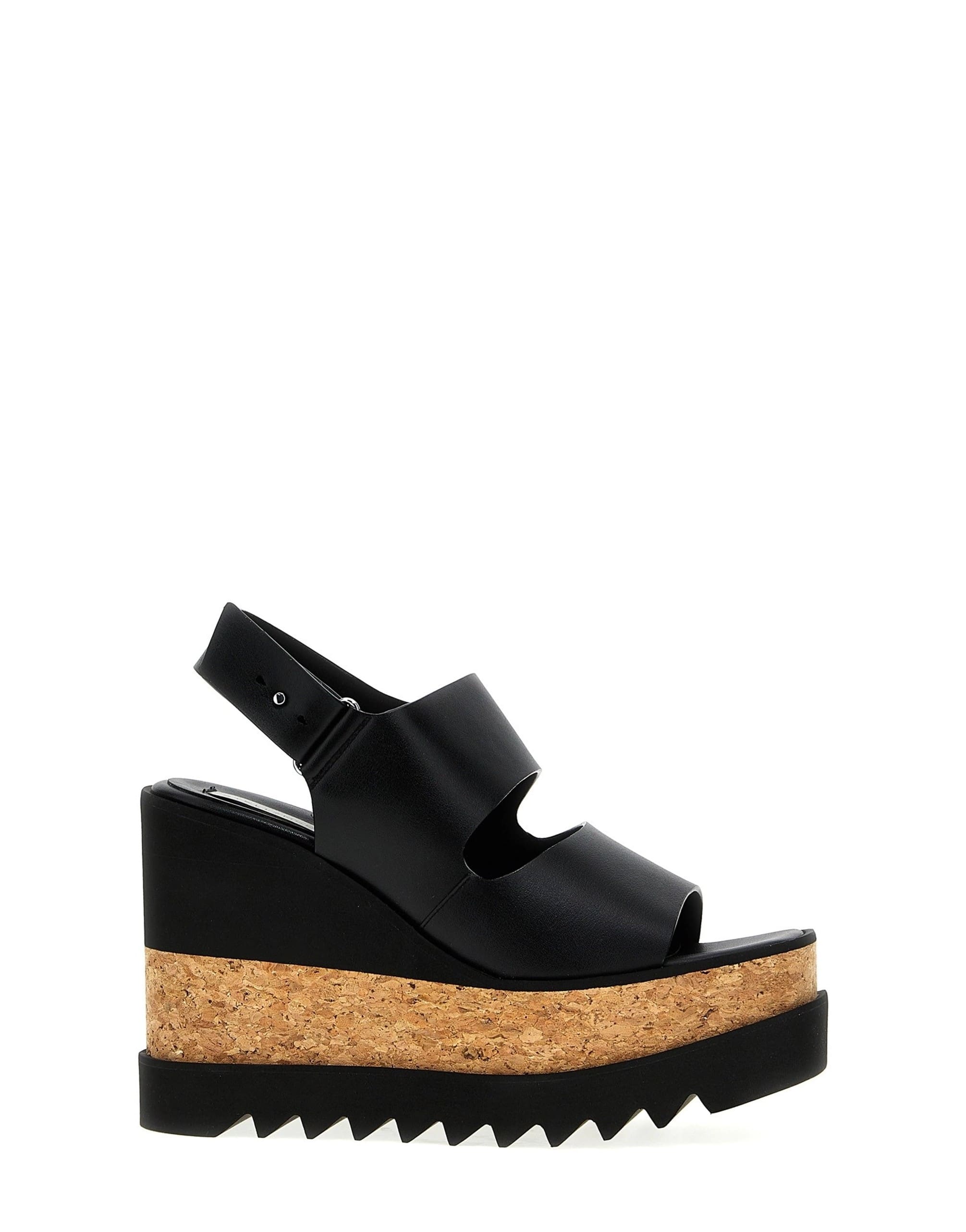 Stella McCartney Stella McCartney Sneak-Elyse Cork Wedge Sandals