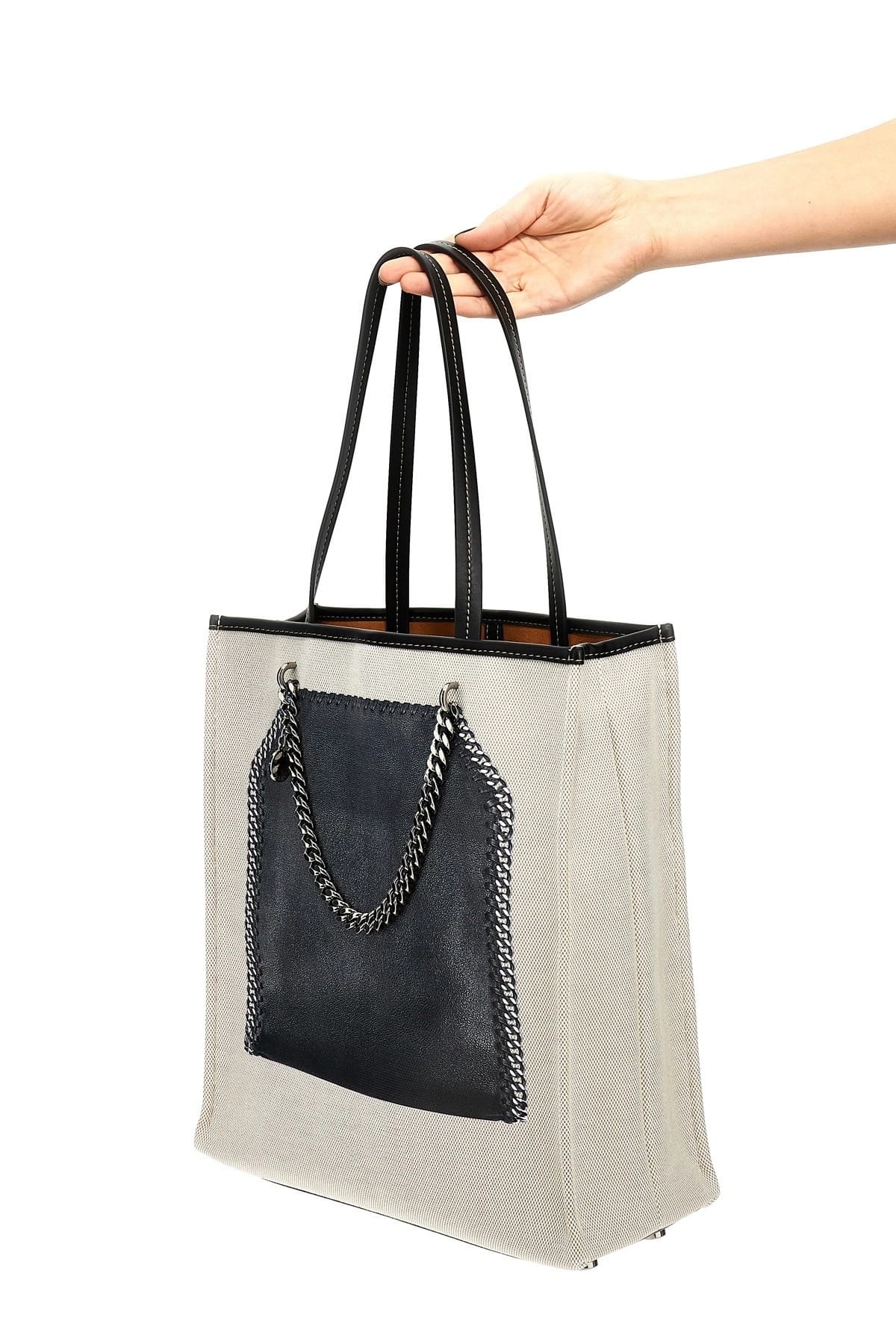 Stella McCartney Stella McCartney Trompe L'Oeil Print On Shopping Bag