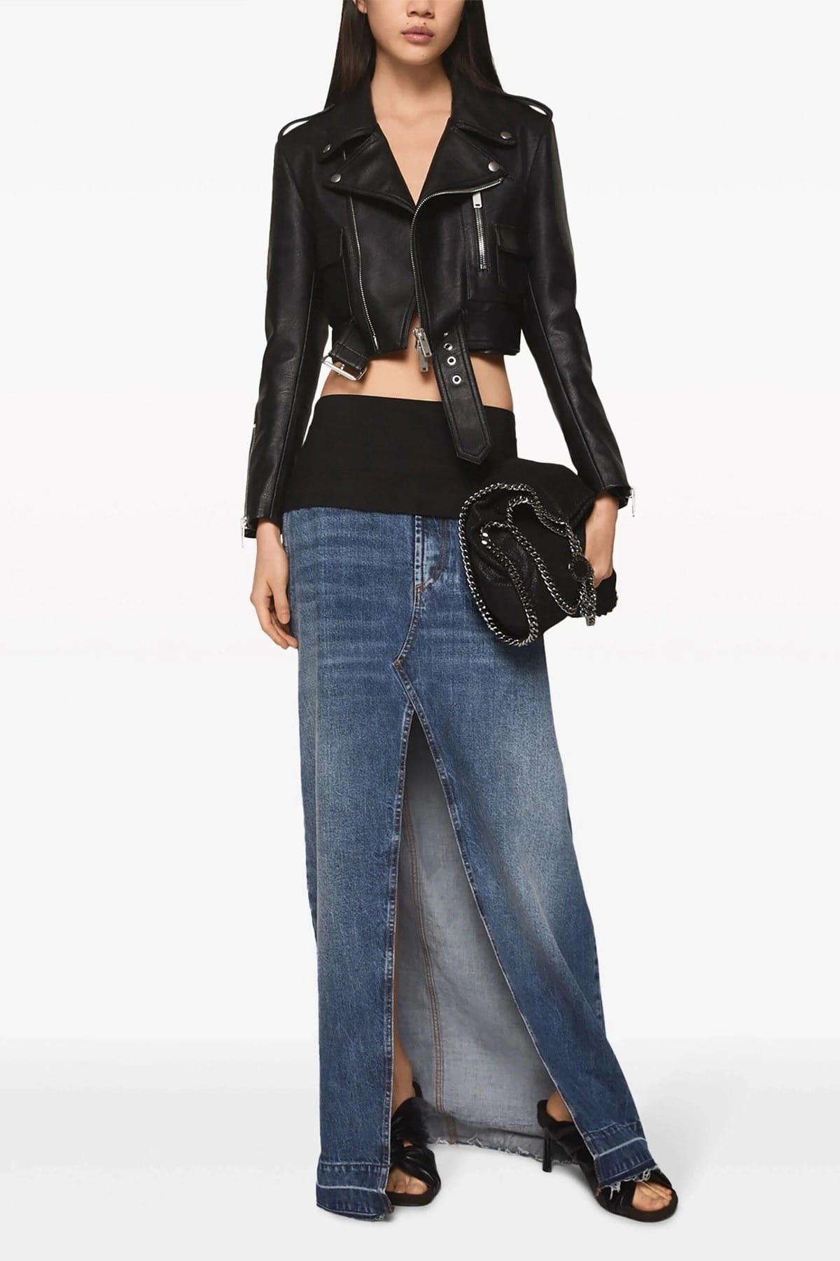 Stella McCartney Rock mit Smokingbund - alternate view