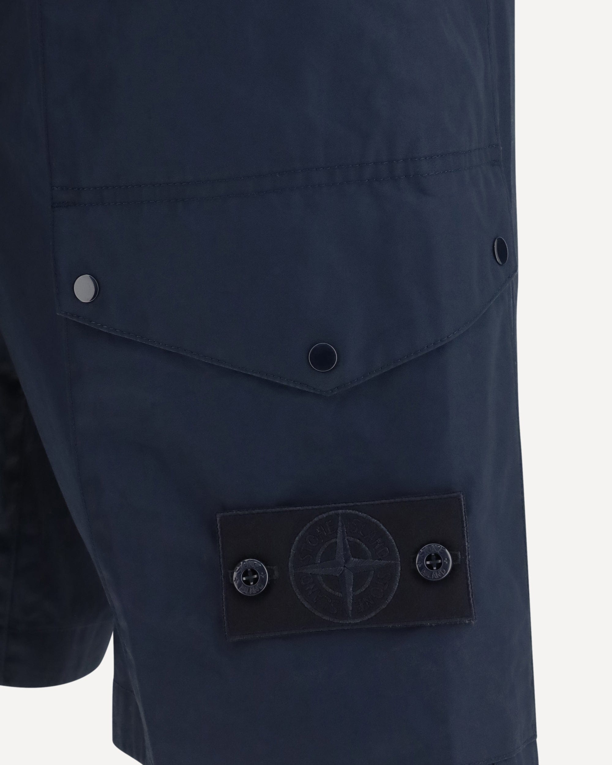 Stone Island Cotton Bermuda Shorts