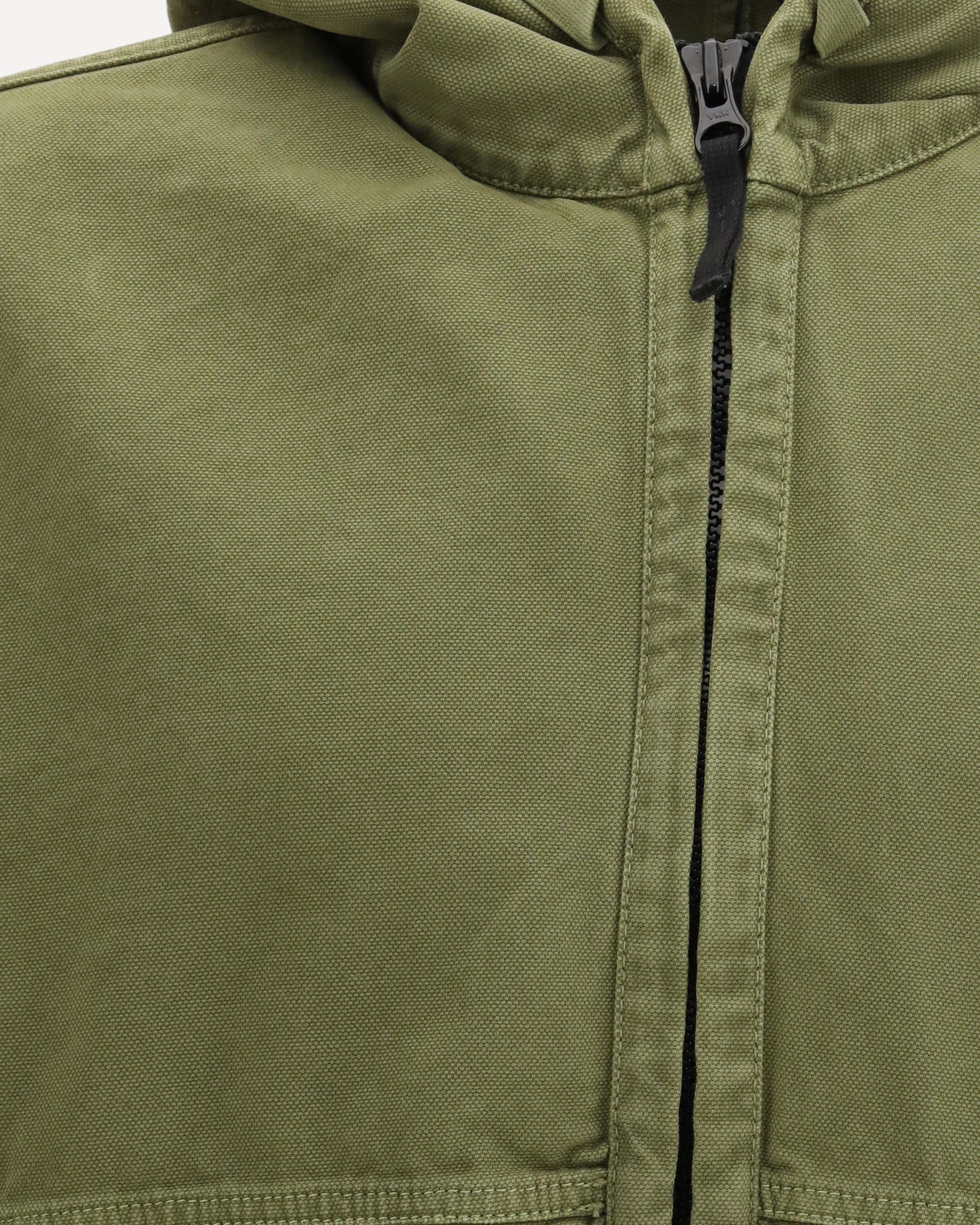 Stone Island Organic Panama Cotton Zip Jacket
