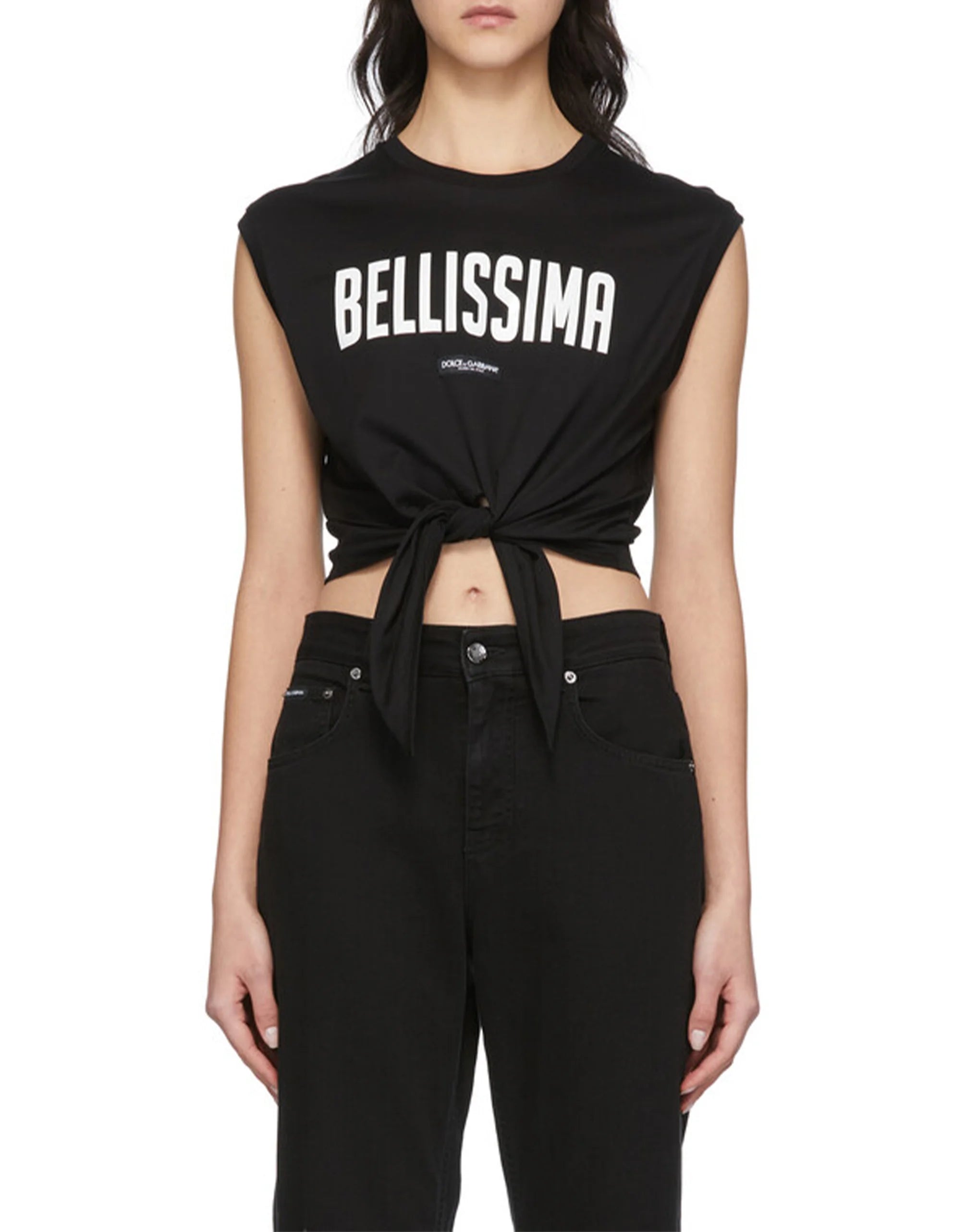 Bellissima Front Knot Tank Top