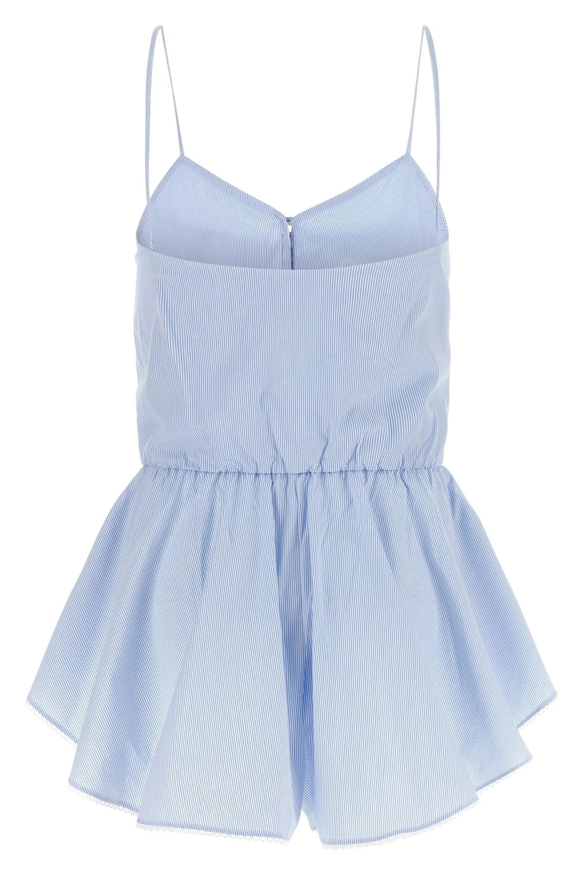 The Andamane The Andamane Celeste Cotton Poplin Jumpsuit