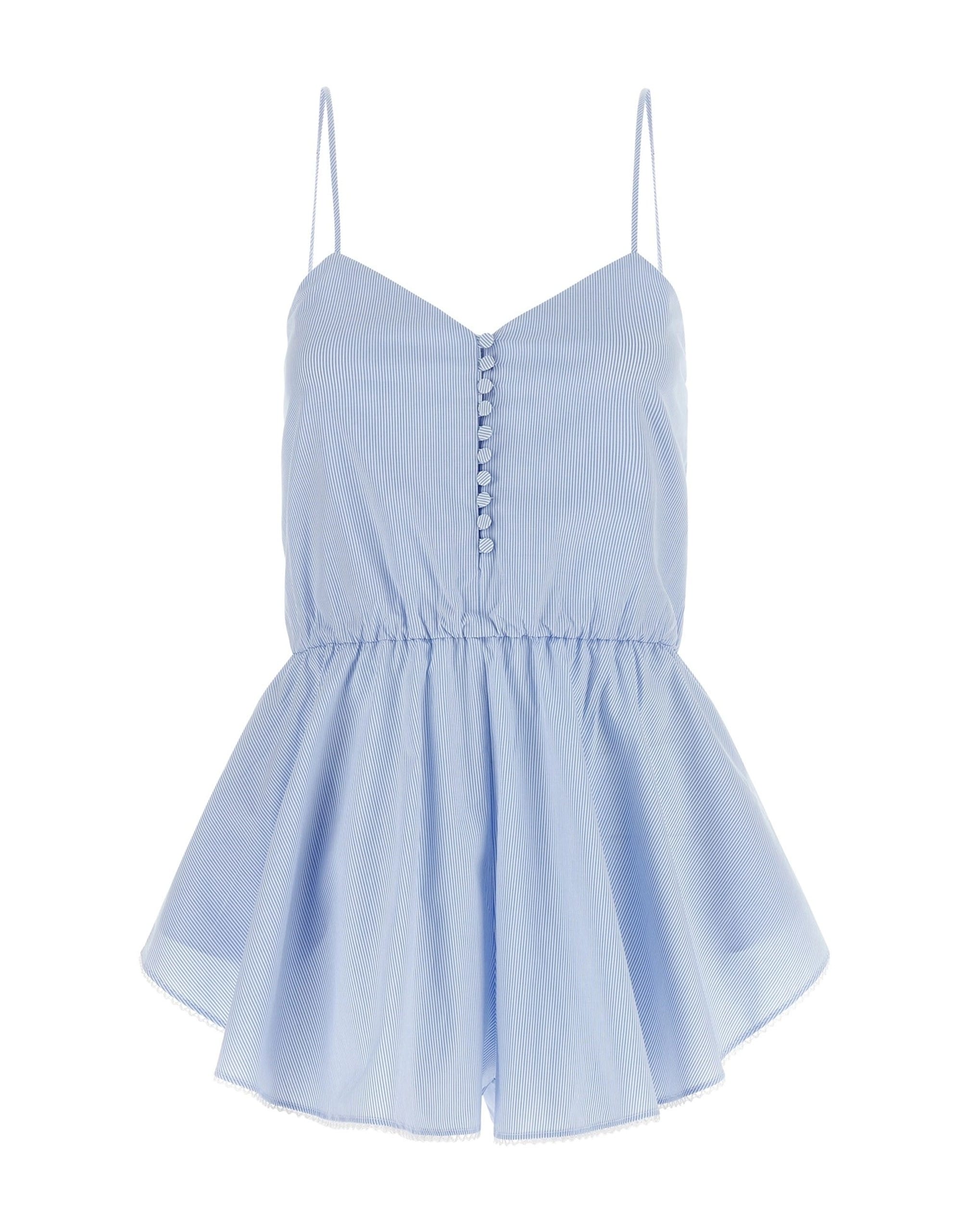 The Andamane The Andamane Celeste Cotton Poplin Jumpsuit