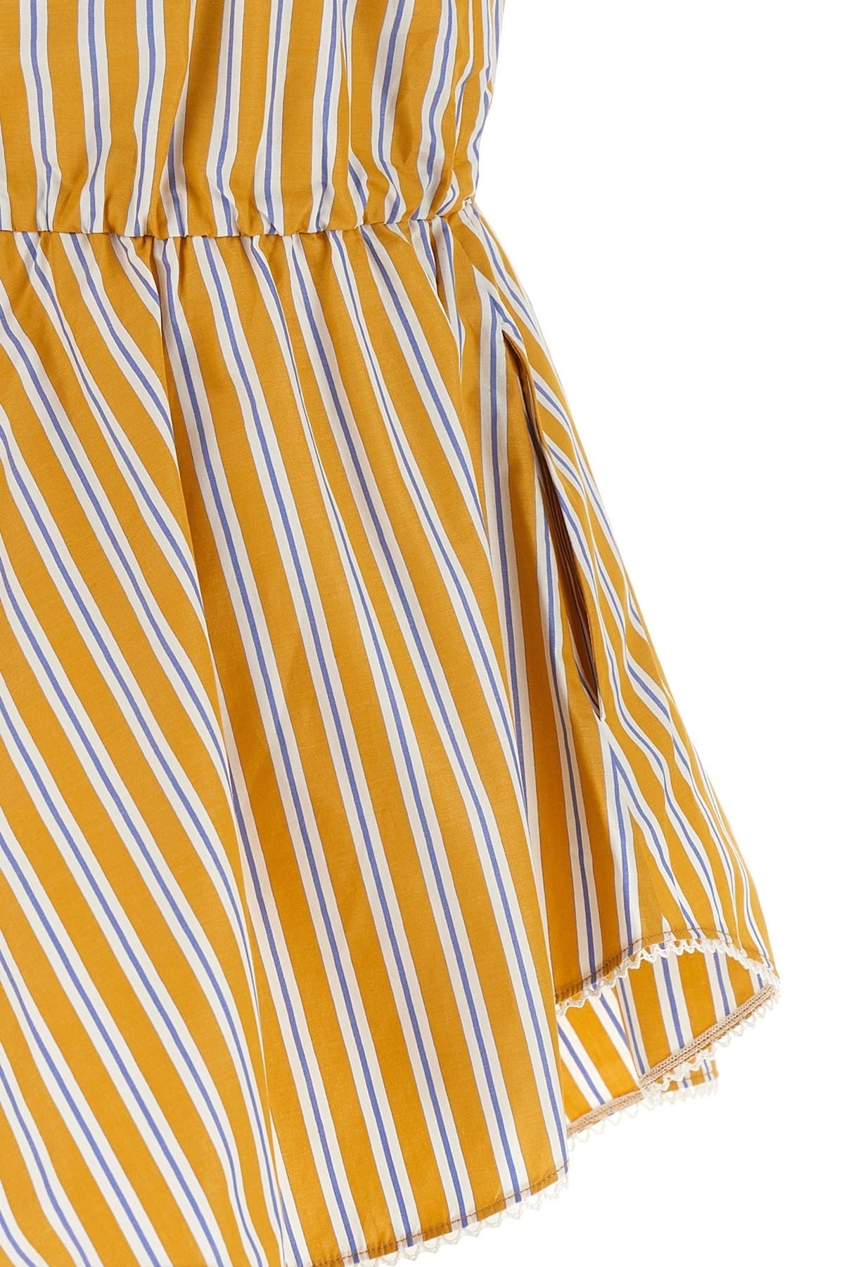 The Andamane The Andamane Celeste Striped Cotton Jumpsuit