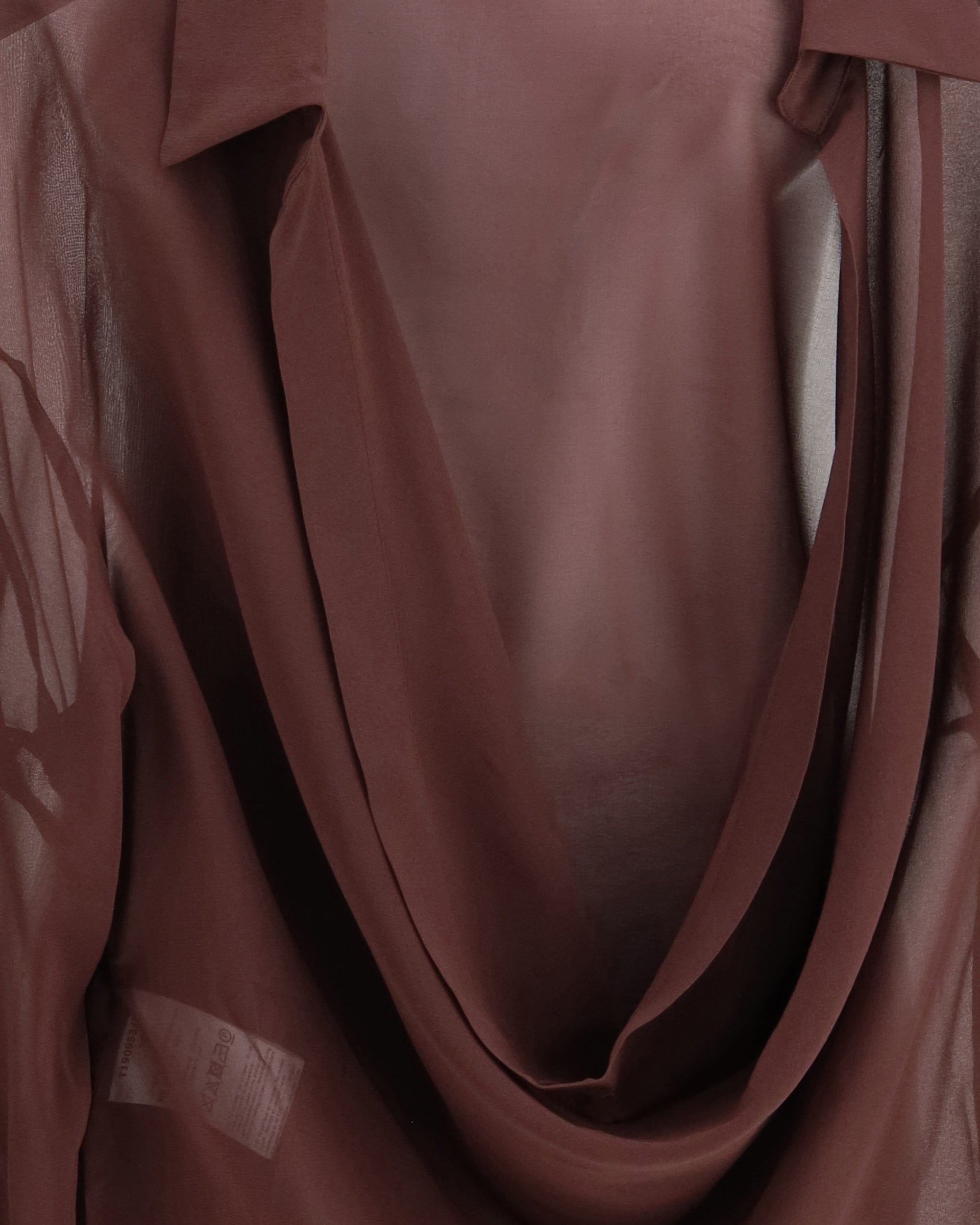 The Andamane Draped Shirt With Long Sleeves