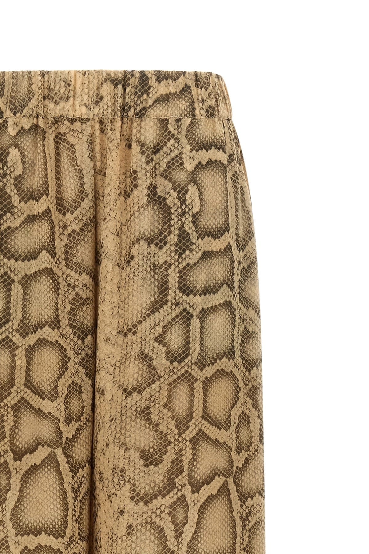 The Andamane The Andamane Lena Python Print Pants