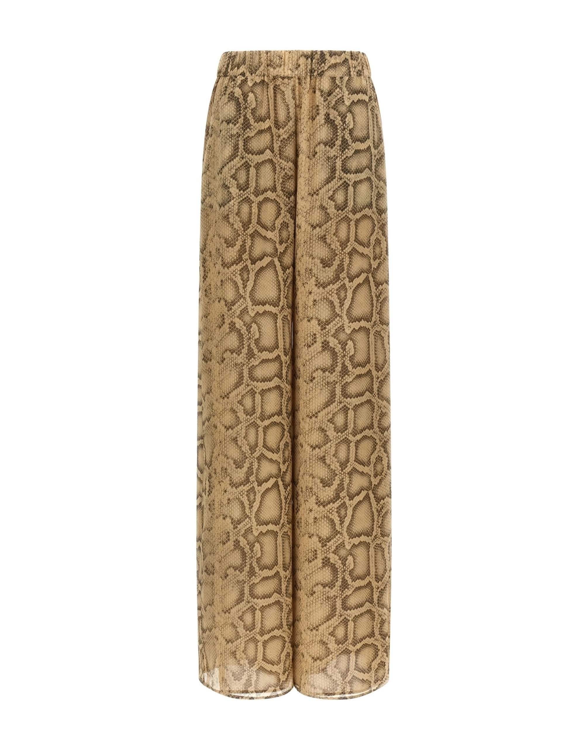 The Andamane The Andamane Lena Python Print Pants