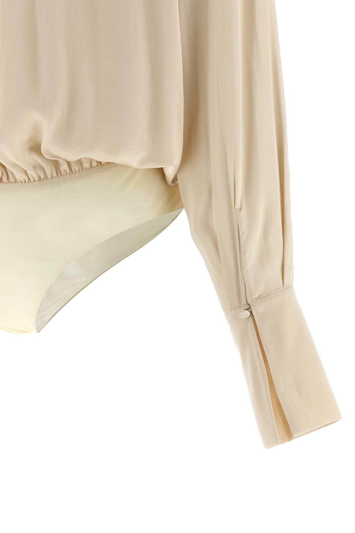 The Andamane The Andamane Paloma Shirt Style Bodysuit