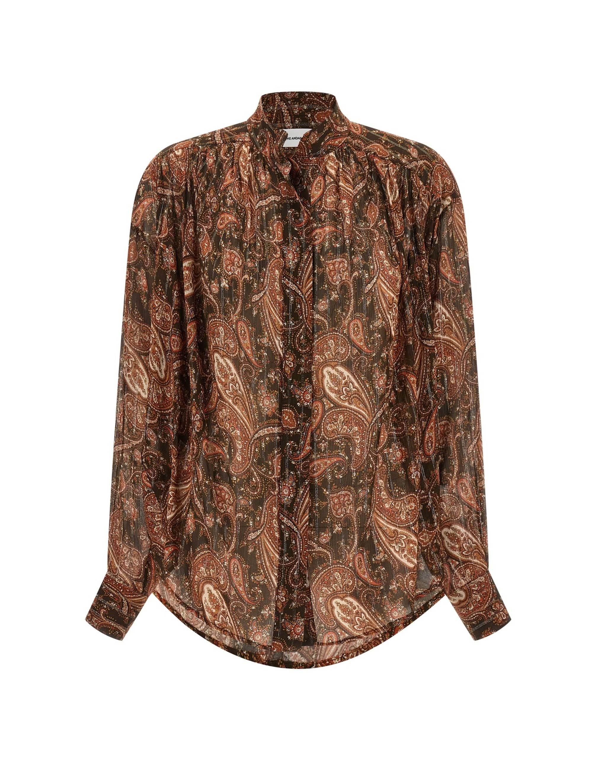 The Andamane The Andamane Rania Paisley Print Shirt