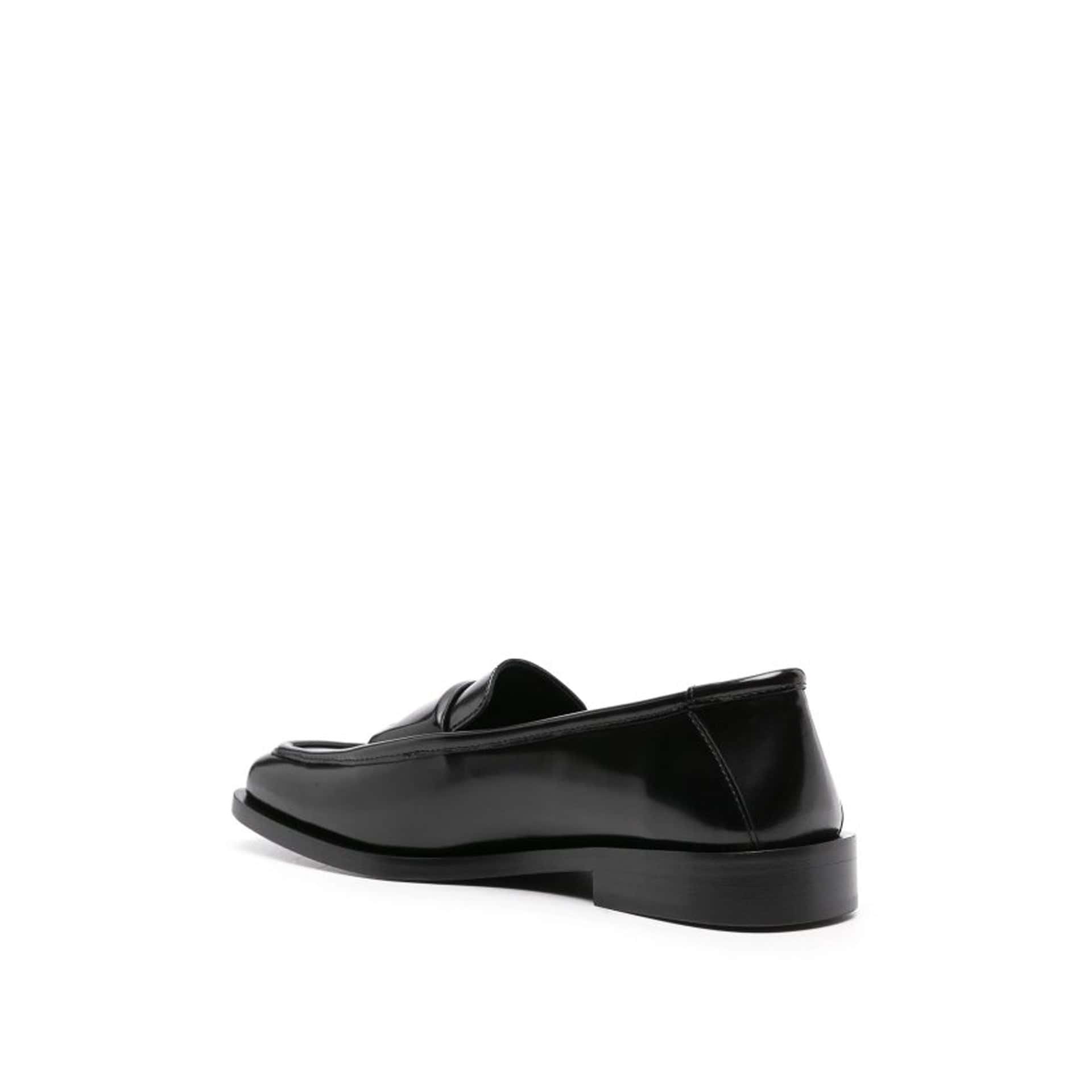 The Attico Amanda leren loafers