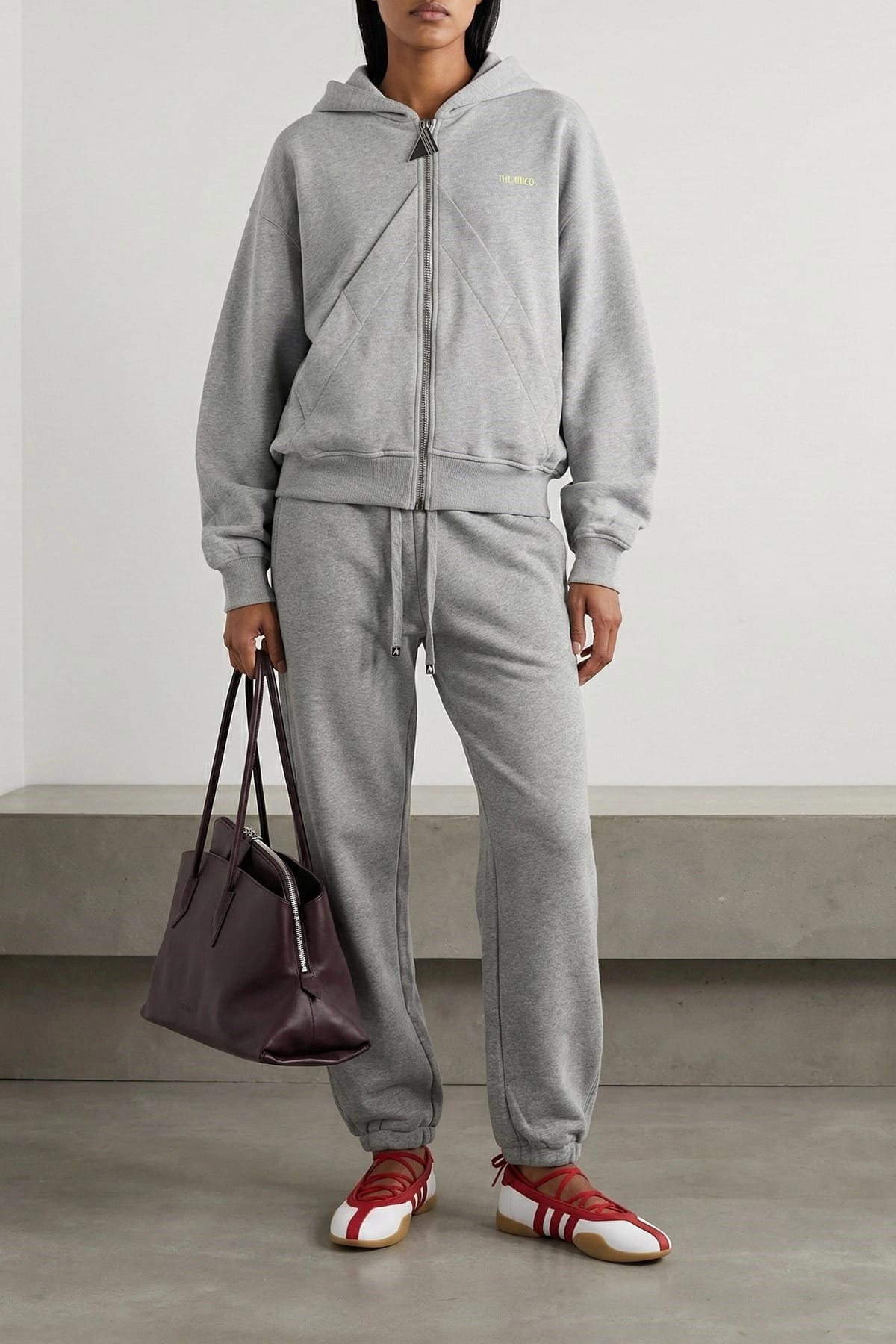 The Attico American Fleece Joggers - alternate view