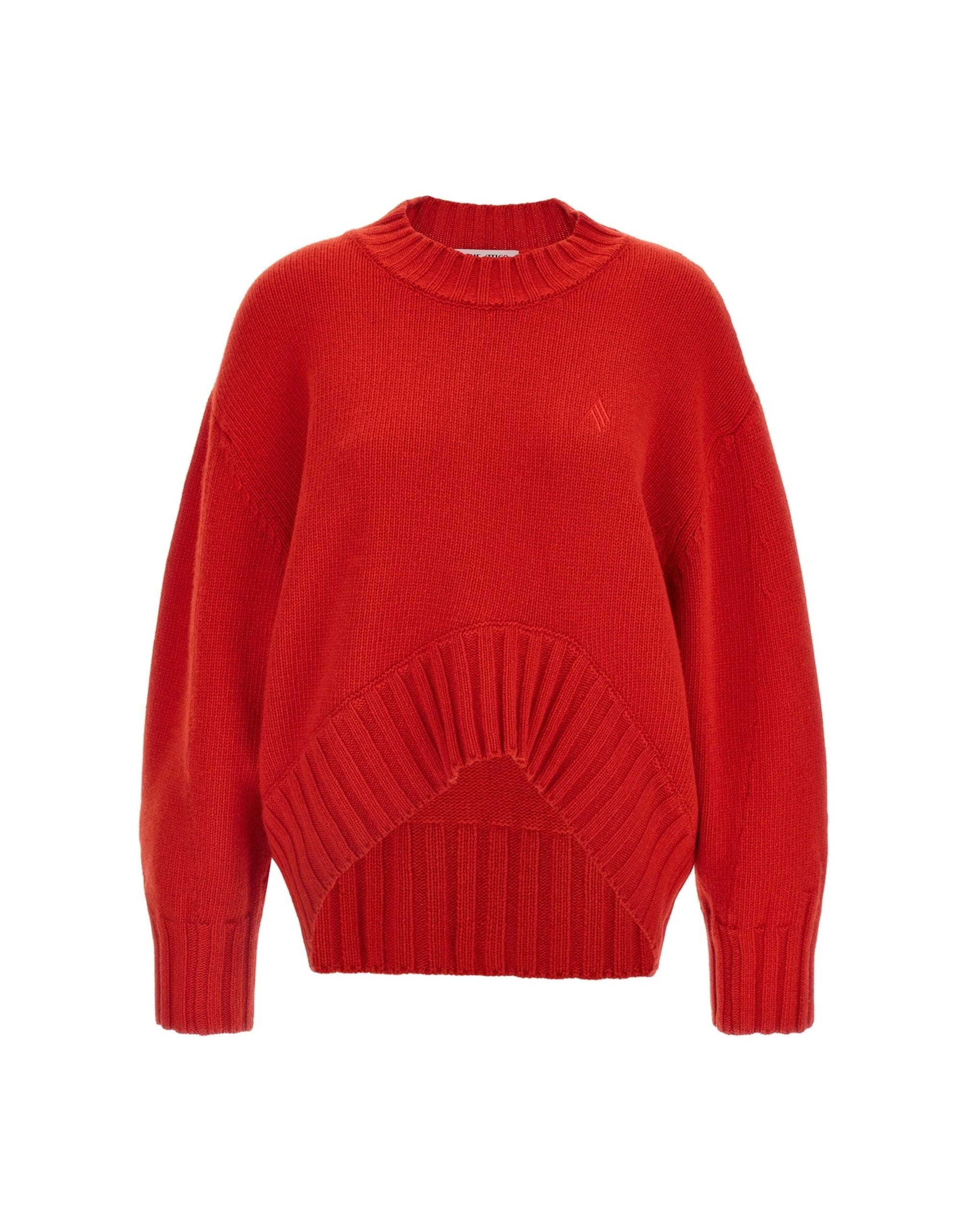 The Attico The Attico Asymmetrical Hem Sweater