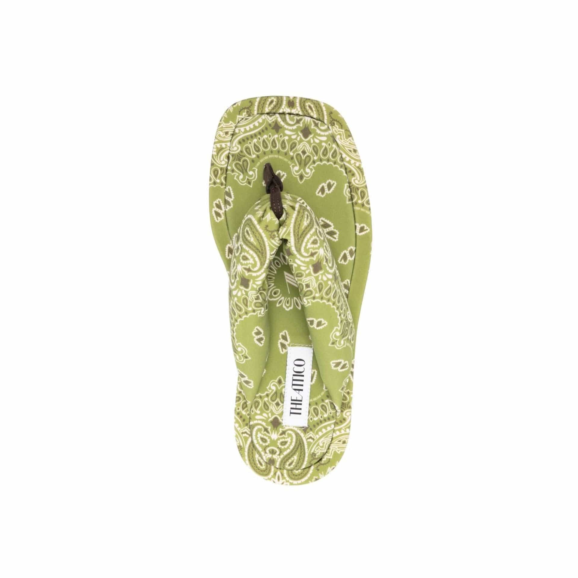 The Attico Attico Indie Thong Flat Slides