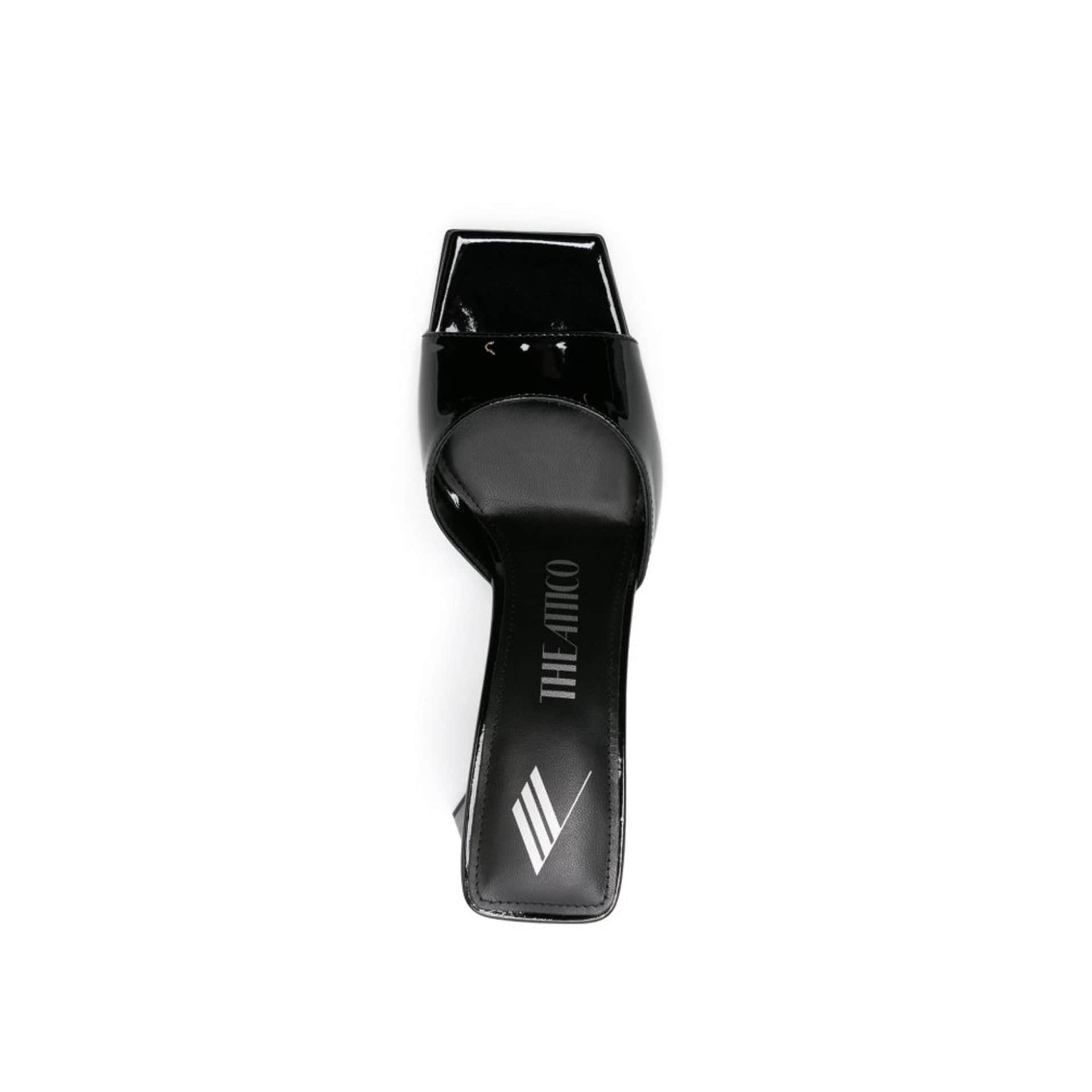 The Attico Attico Mini Devon 85 Leather Sandals