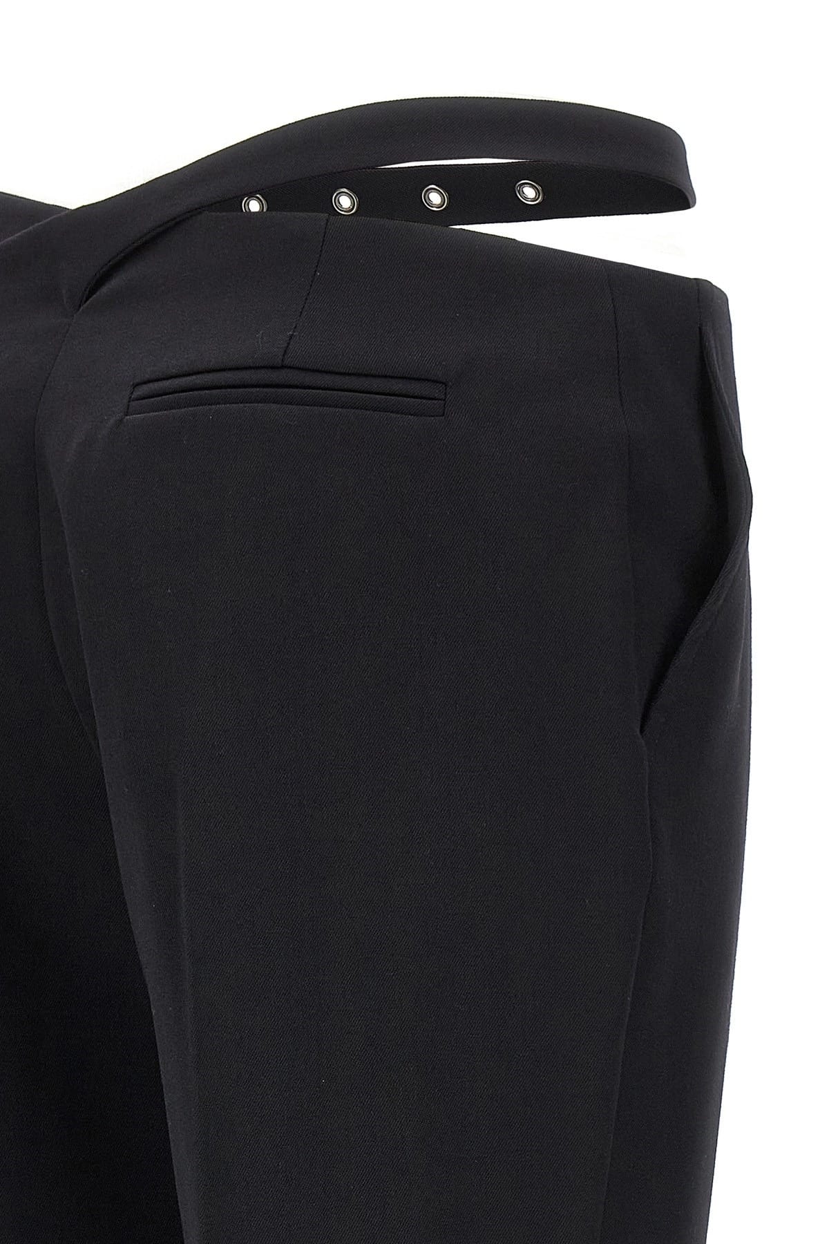 The Attico The Attico Belt Detail Trousers