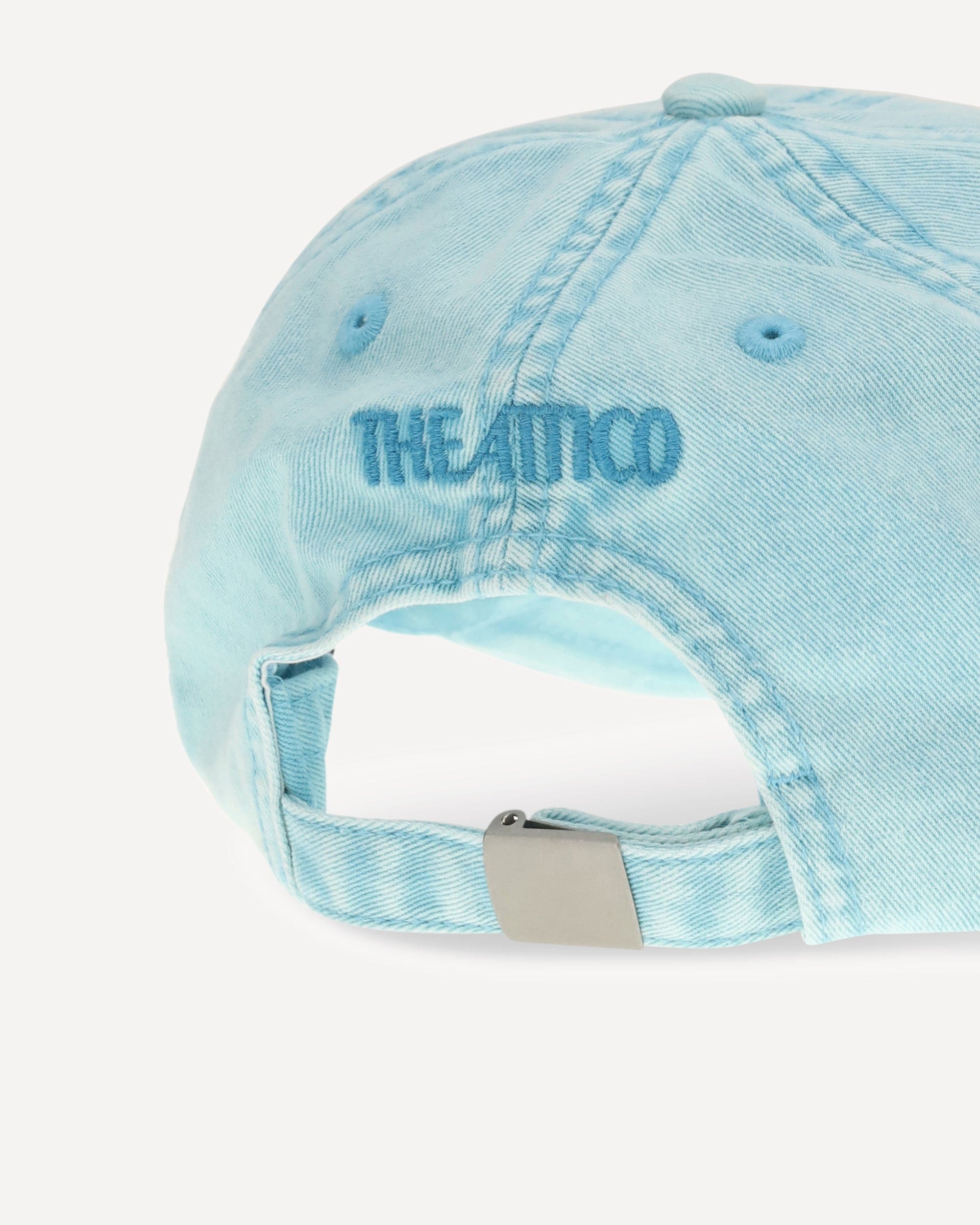 The Attico Canvas Baseball Hat Embroidered Logo