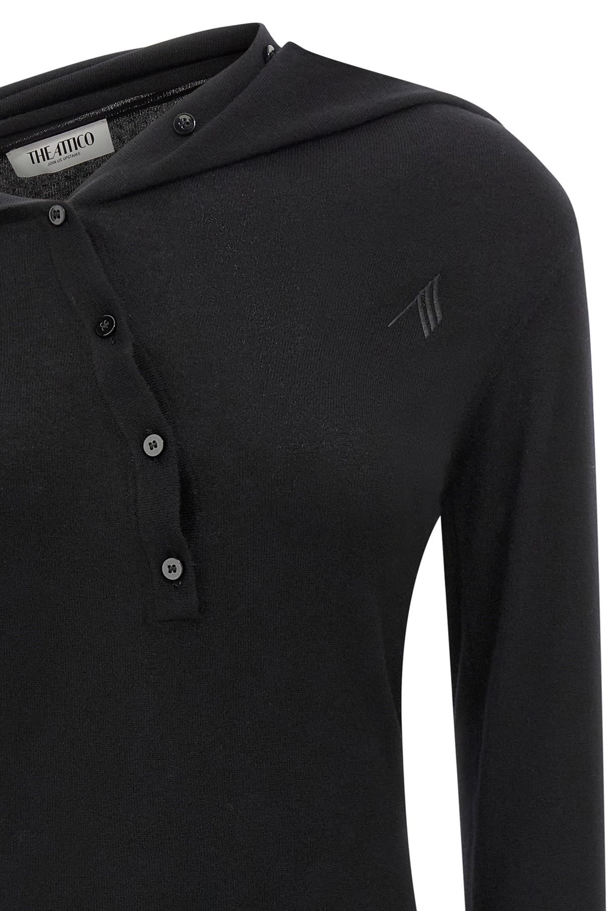 The Attico The Attico Cashmere Wool Mini Dress