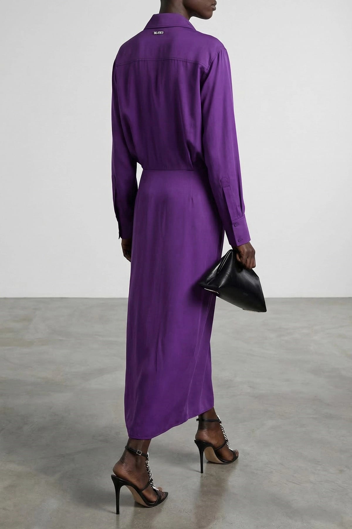 The Attico Chemisier Midi Dress - alternate view