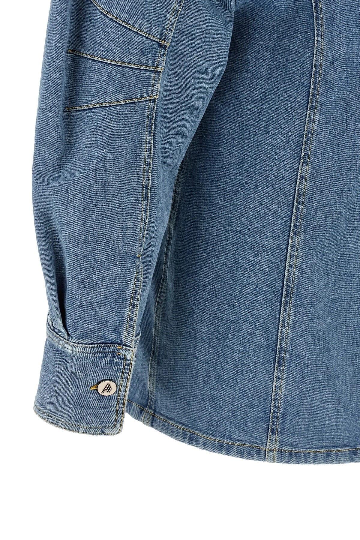The Attico The Attico Denim Mini Dress