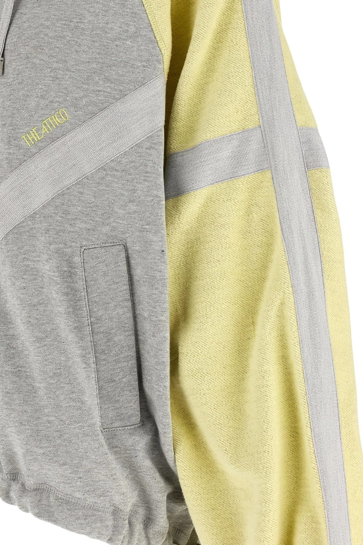 The Attico The Attico Double American Fleece Bomber Jacket