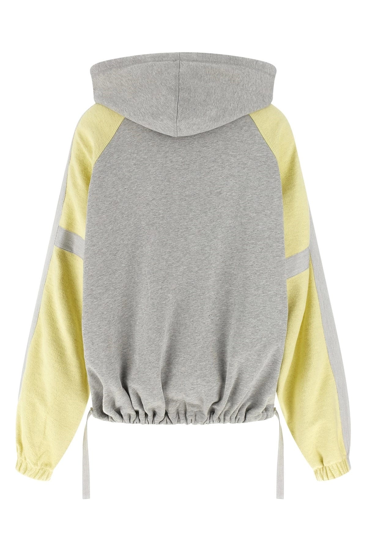 The Attico The Attico Double American Fleece Bomber Jacket