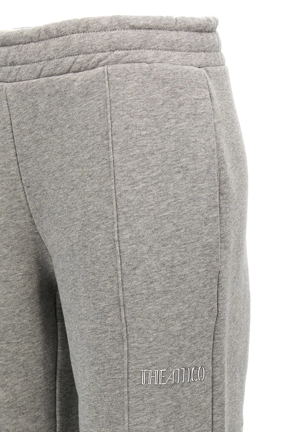 The Attico The Attico Embossed Logo Joggers
