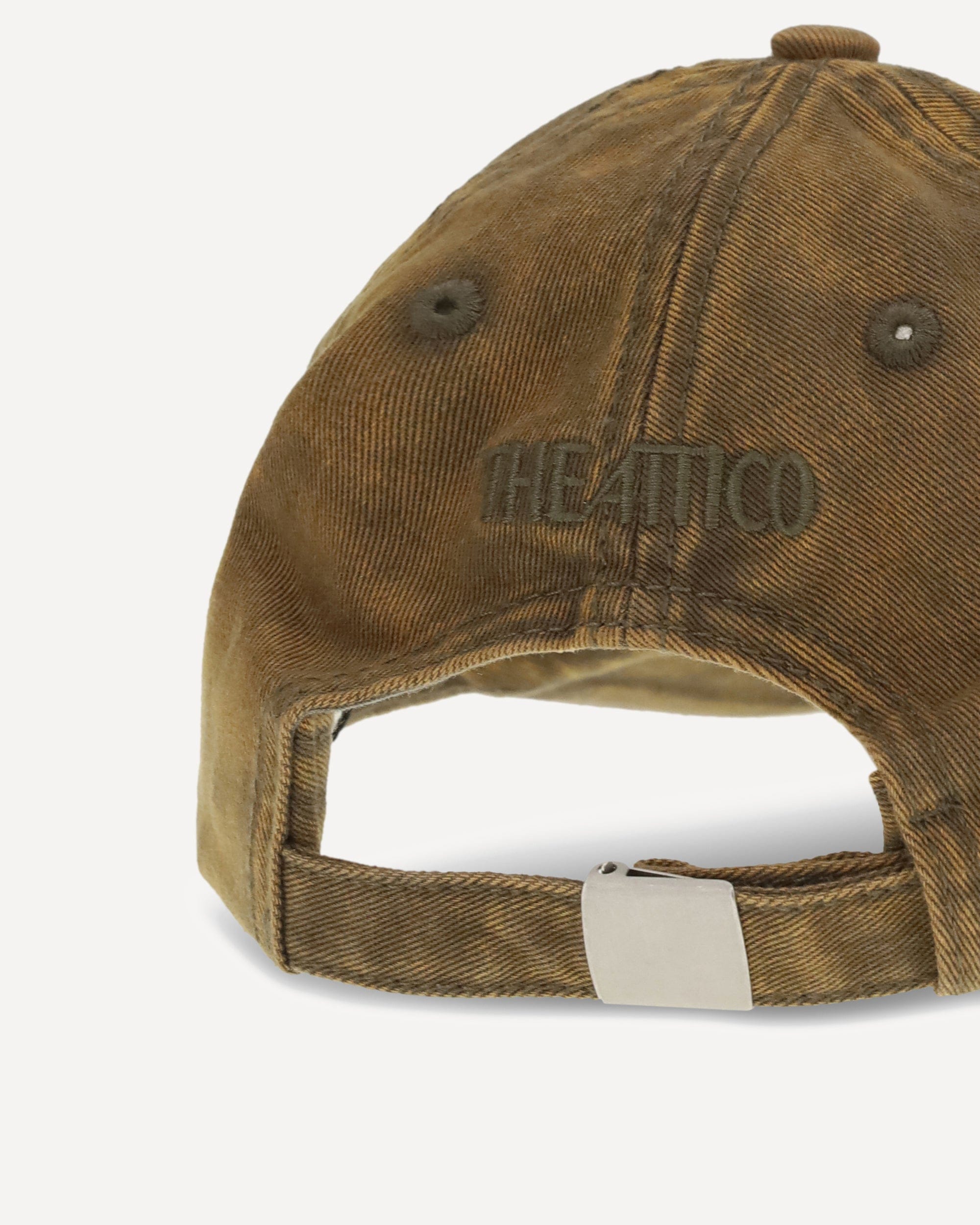 The Attico Embroidered Canvas Baseball Hat